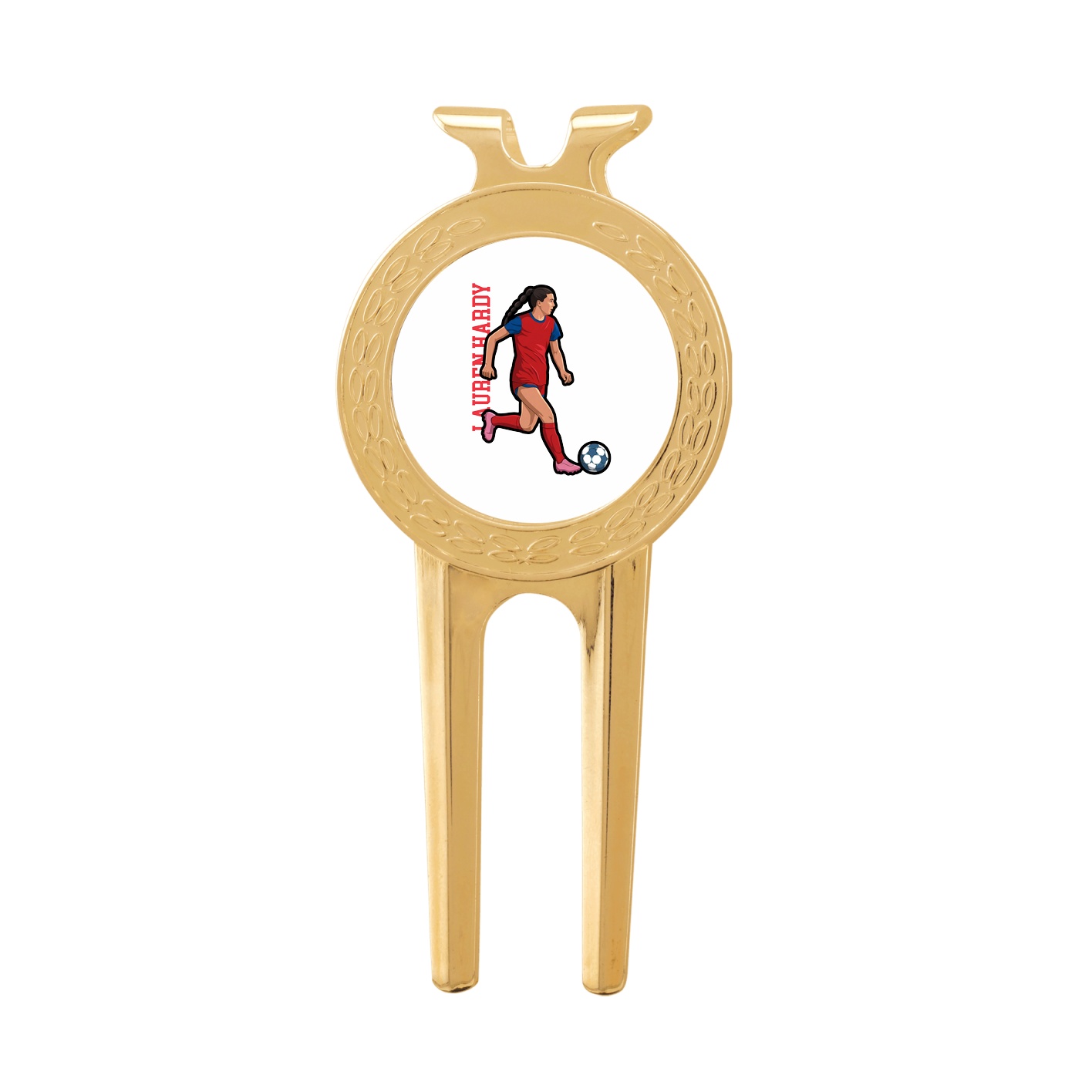 Divot Tool with Ball Marker — Name Vertical in Classic