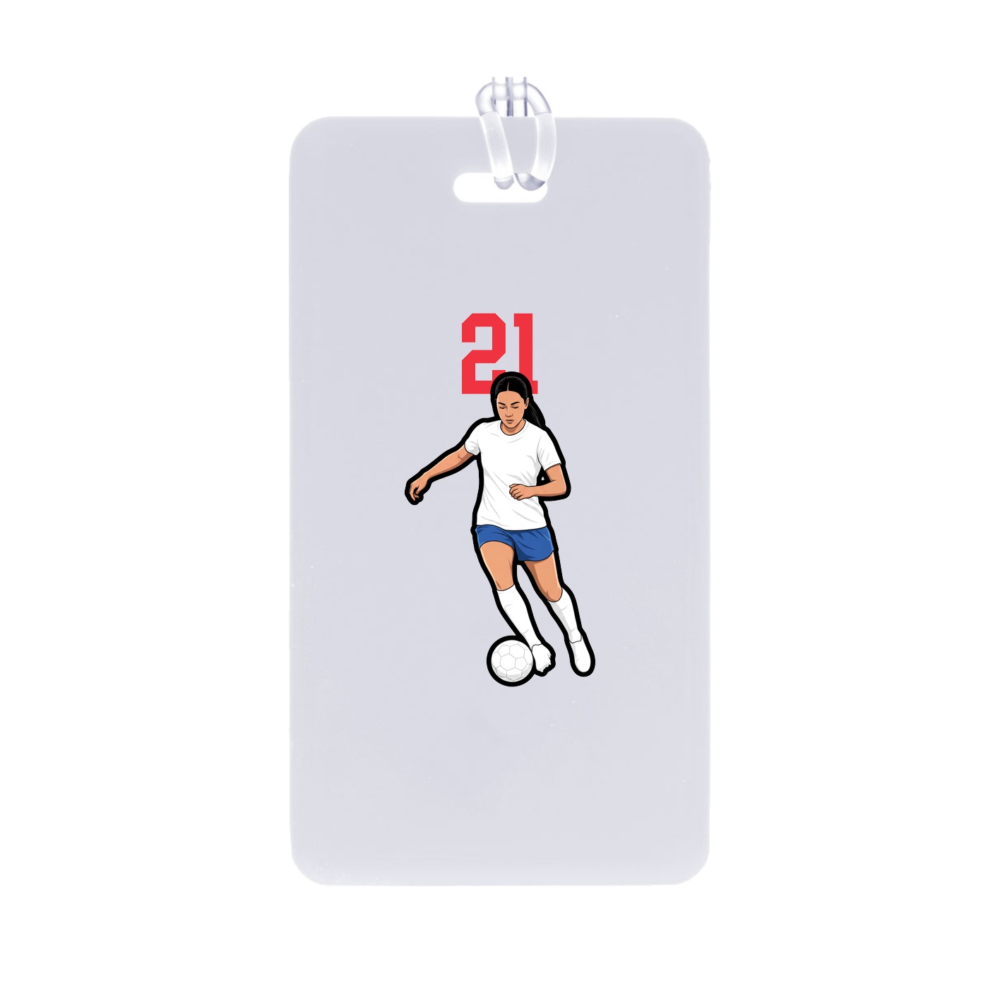 Bag Tag — Number Top in Classic