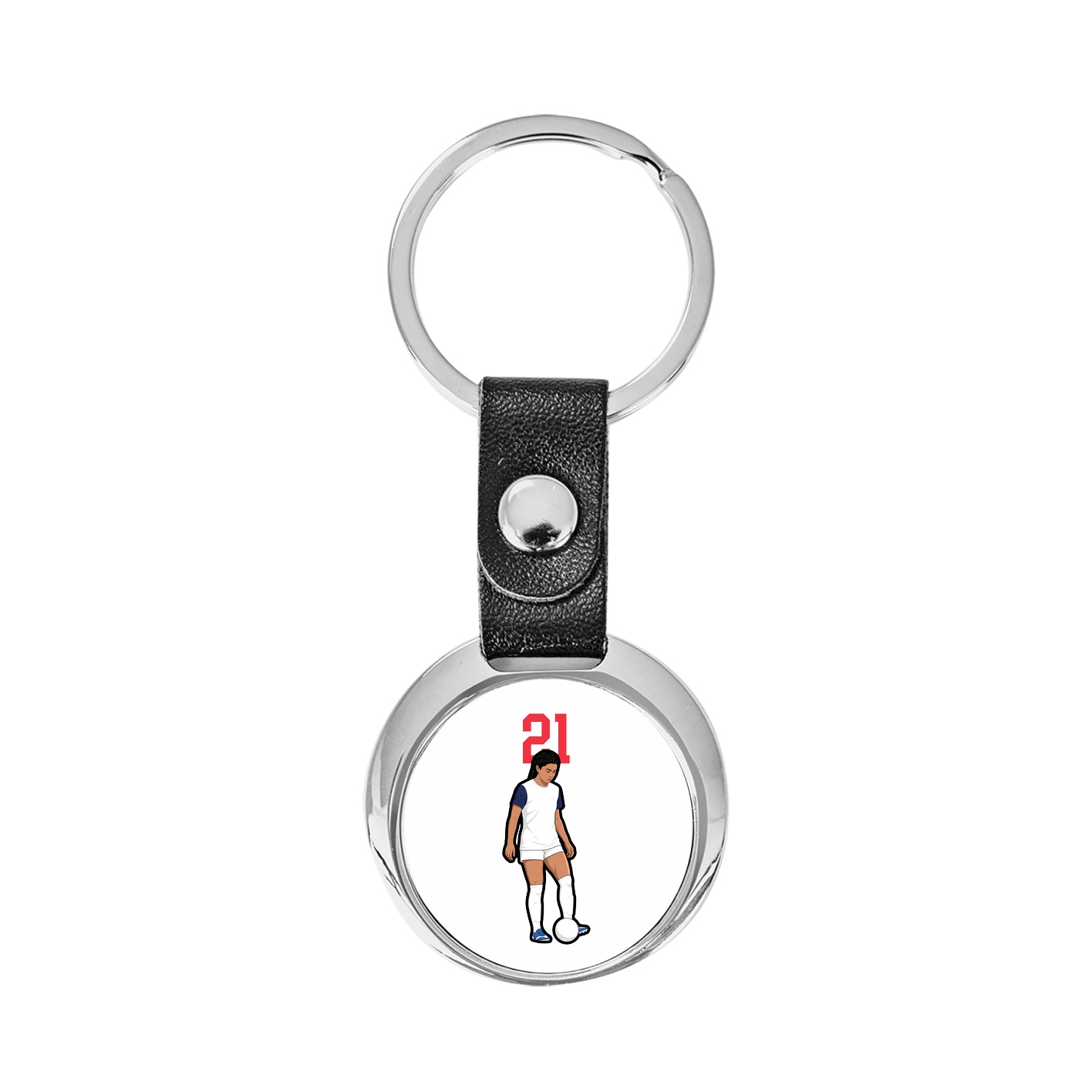Key Chain — Number Top in Classic