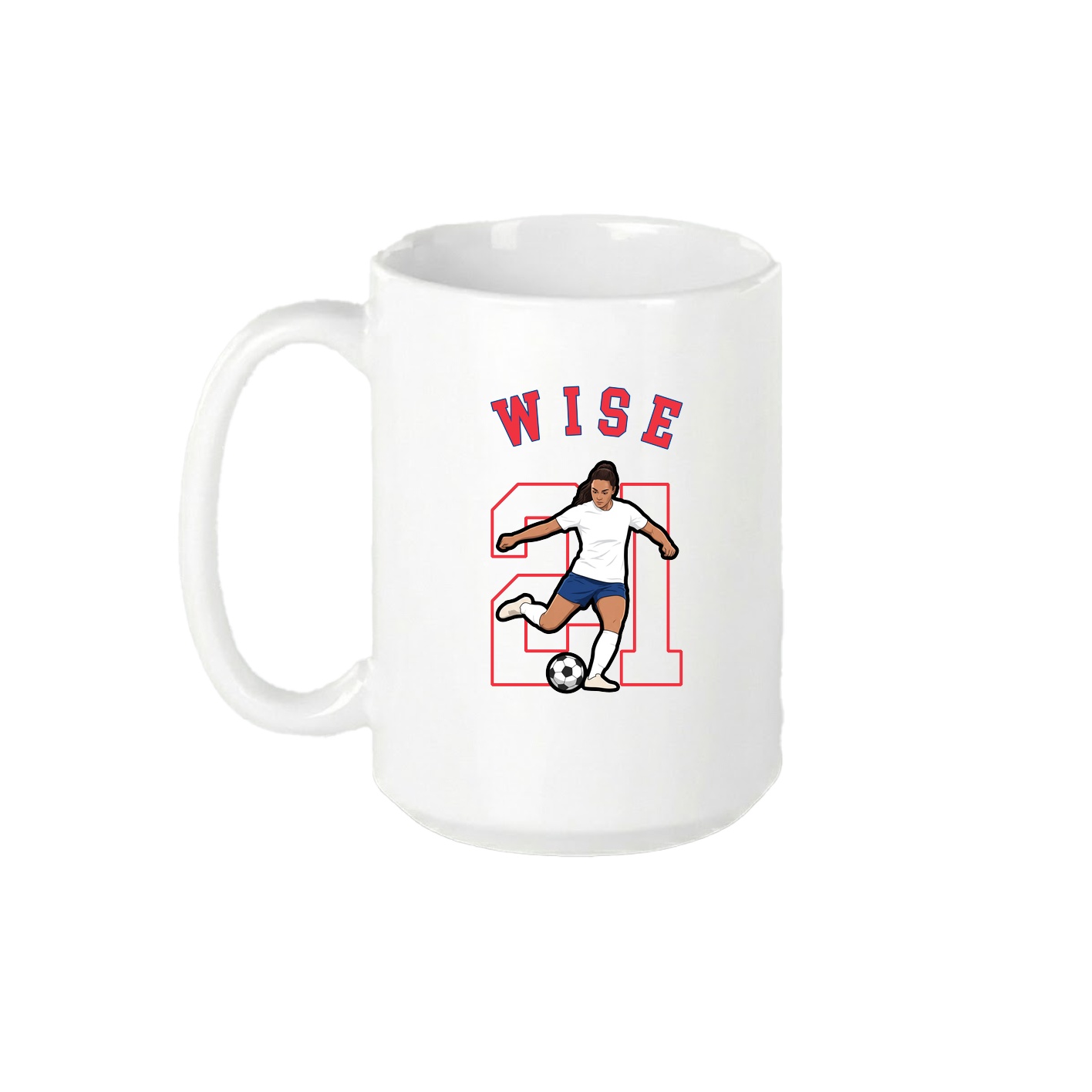 15oz Coffee Mug — Shirsey Arch in White
