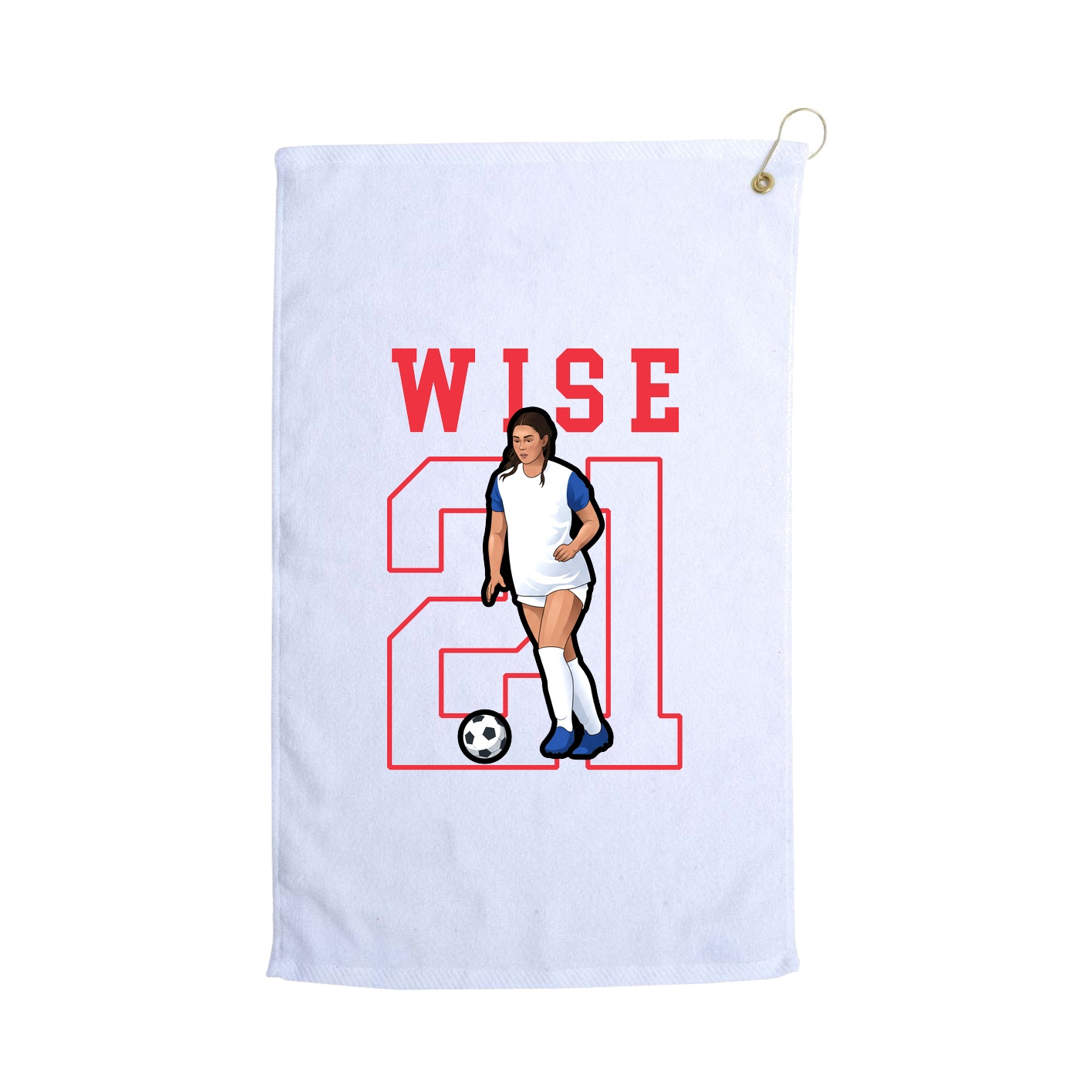 Golf Towel — Shirsey in White