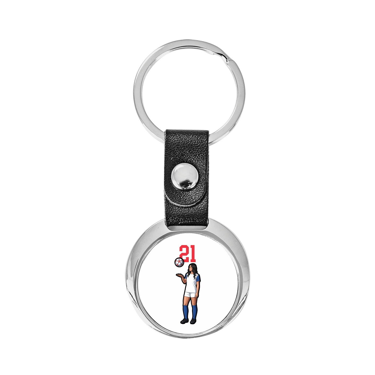 Key Chain — Number Top in Classic