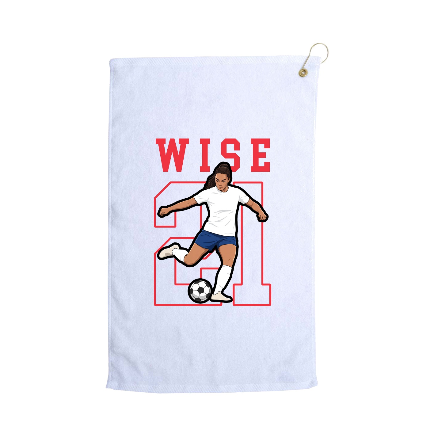 Golf Towel — Shirsey in White