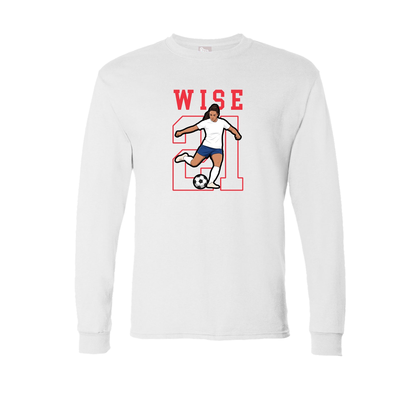 Long Sleeve Tee — Shirsey in White