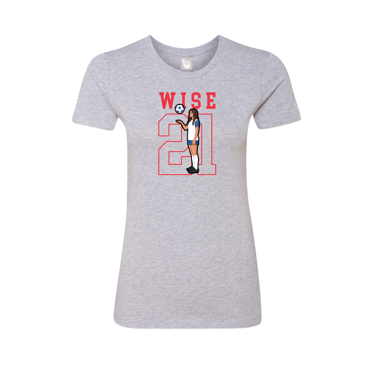 Womens Tee — Shirsey in Grey