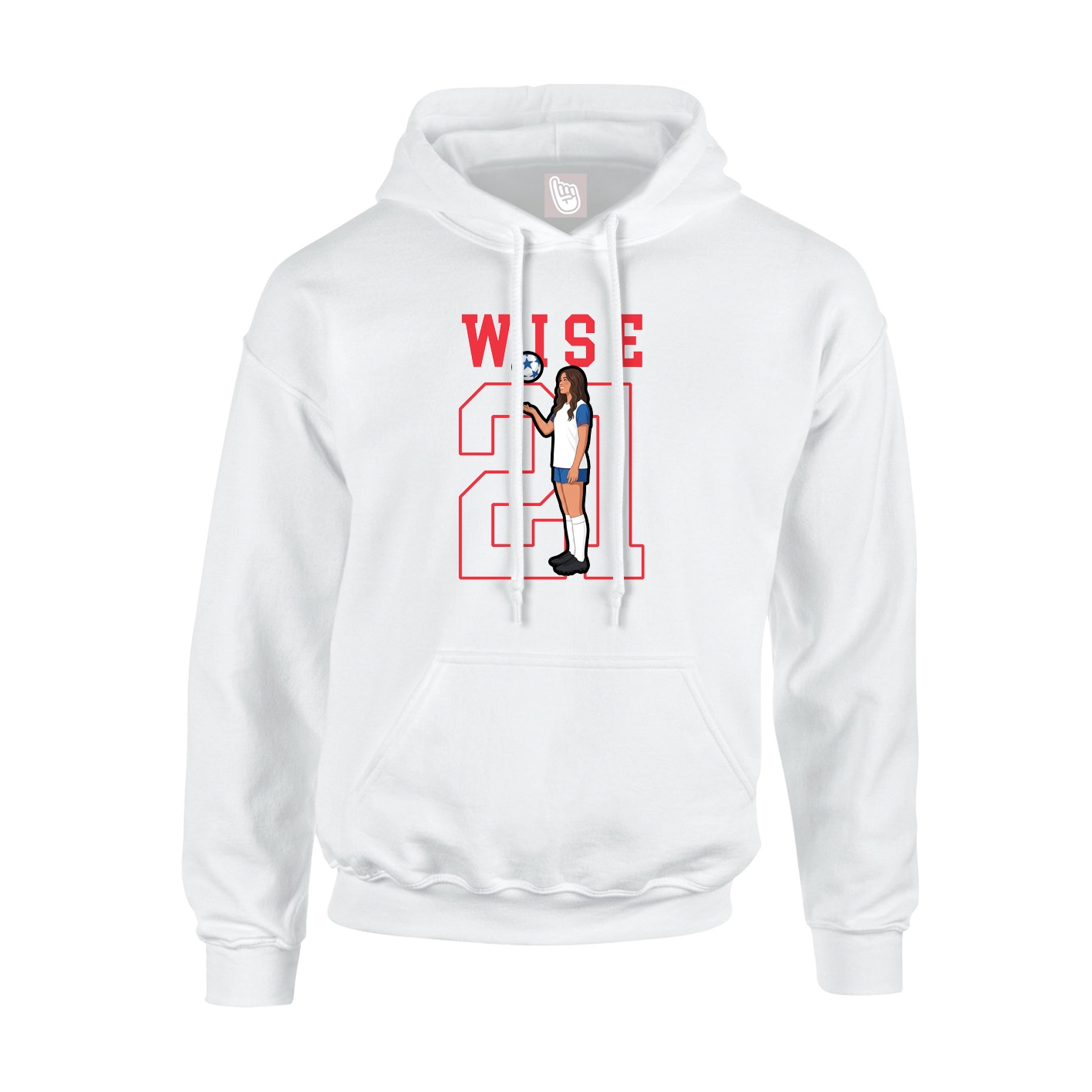 Youth Hoodie — Shirsey in White