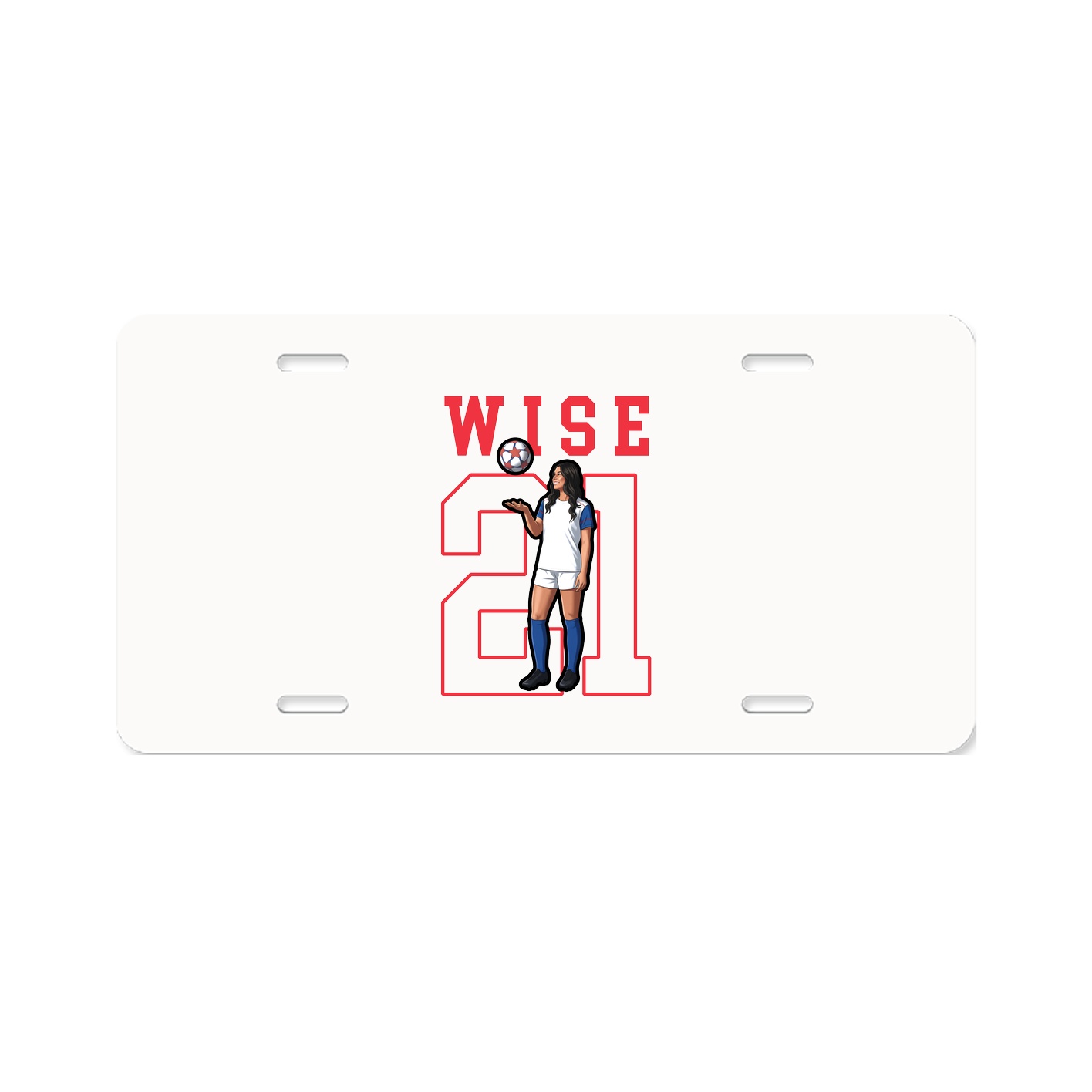 License Plate — Shirsey in Classic