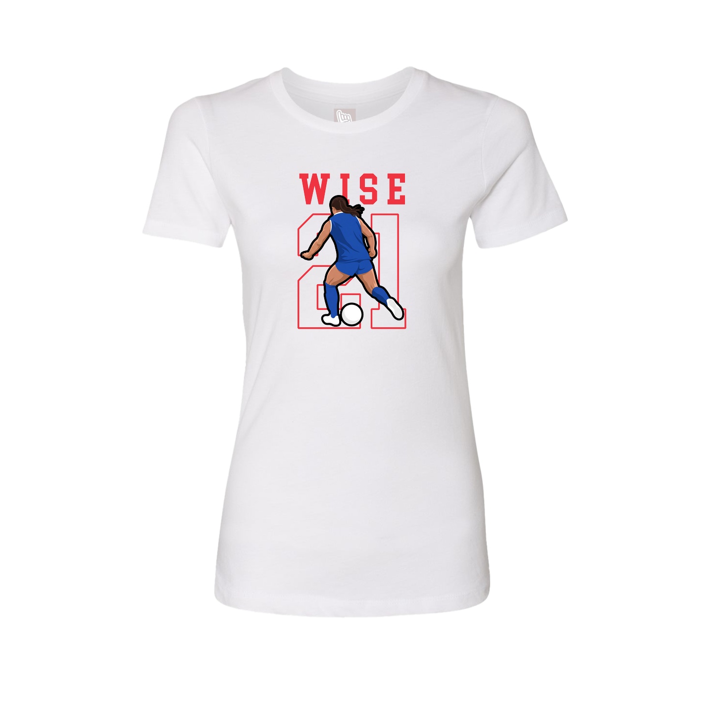 Fitted Women's Tee — Shirsey in White