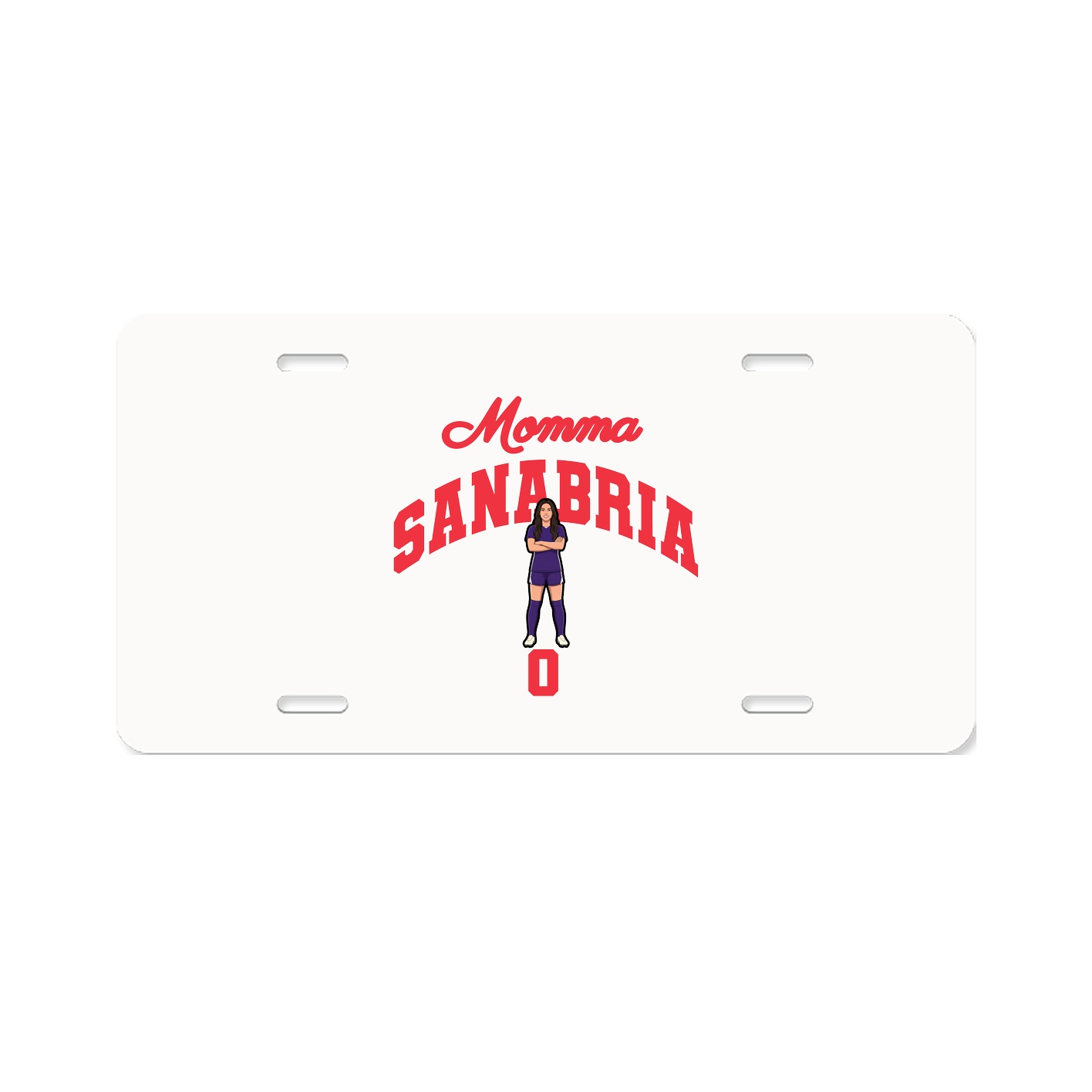 License Plate — Mothers Day Arch in Classic