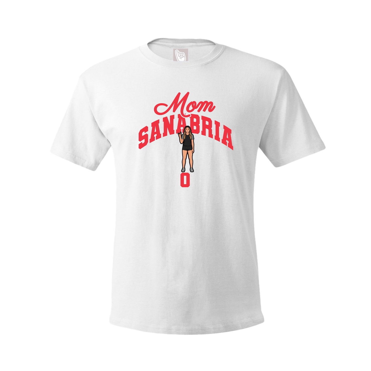 Tee — Mothers Day Arch in White