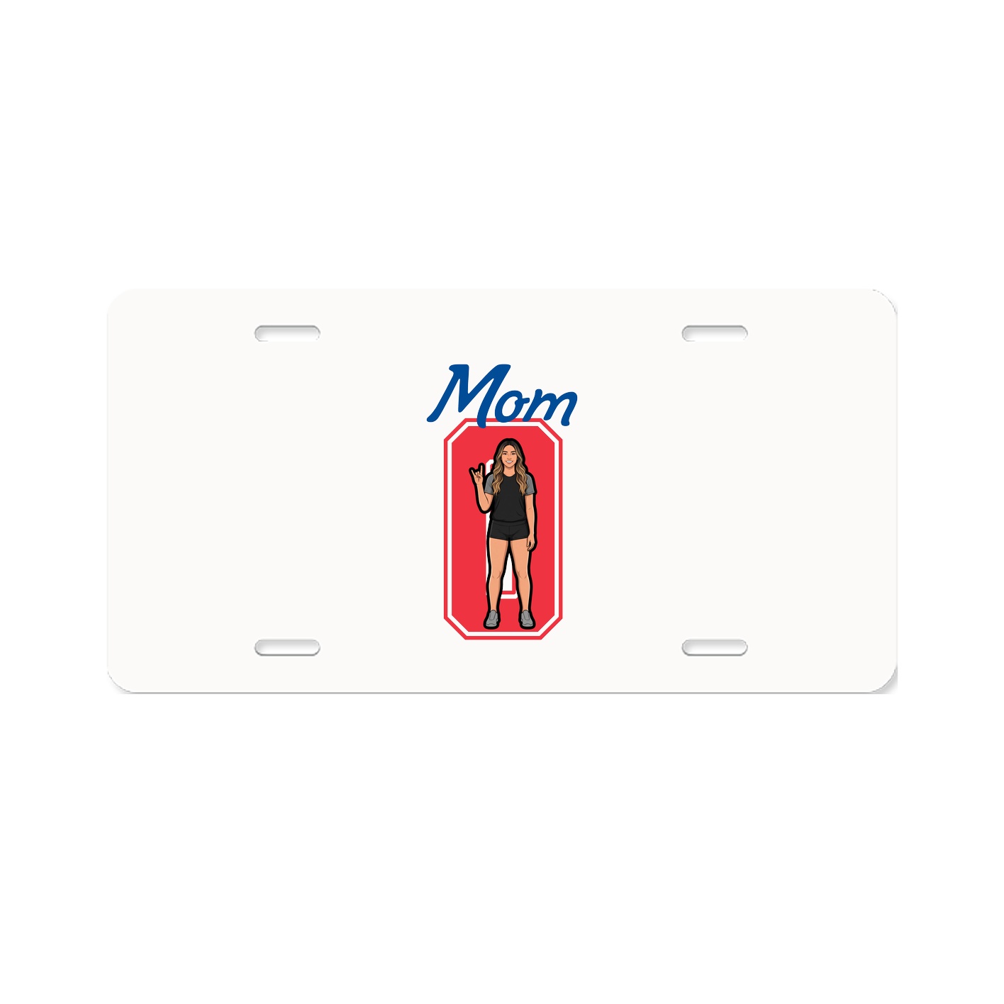 License Plate — Mothers Day Shirsey in Classic