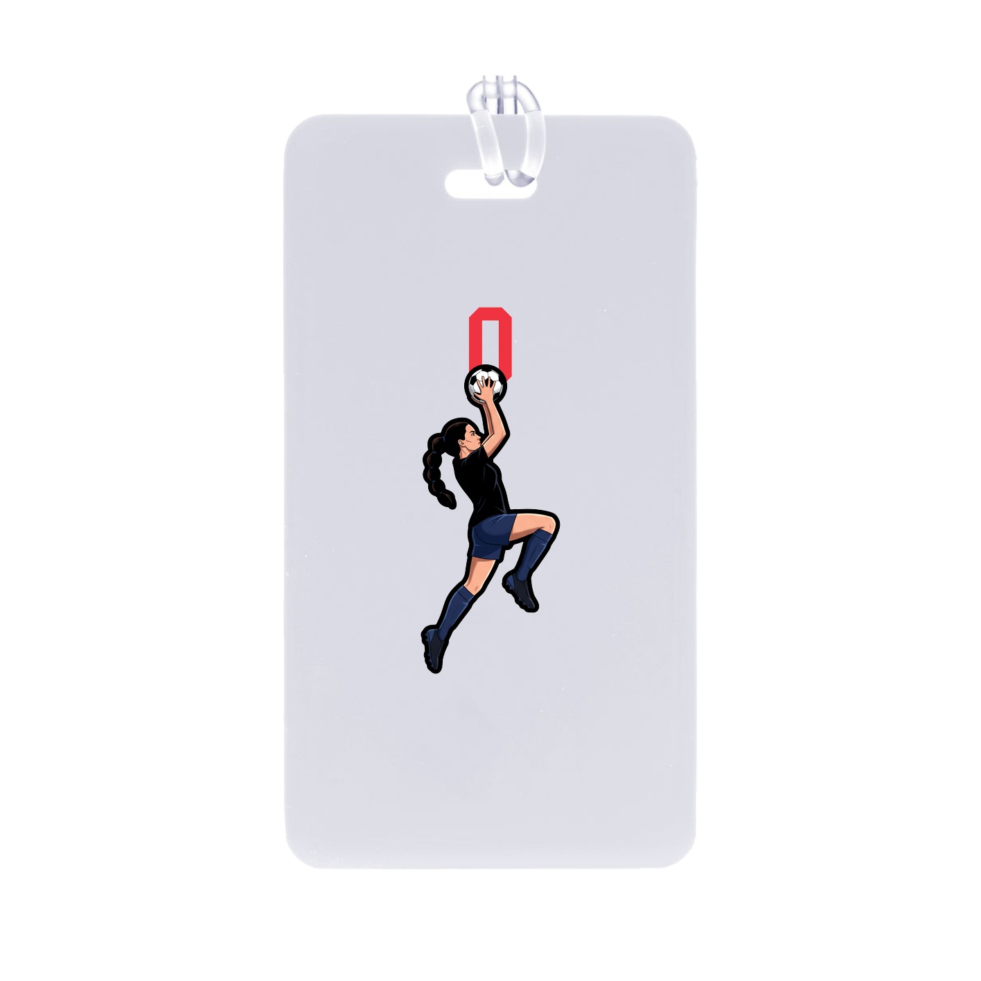 Bag Tag — Number Top in Classic