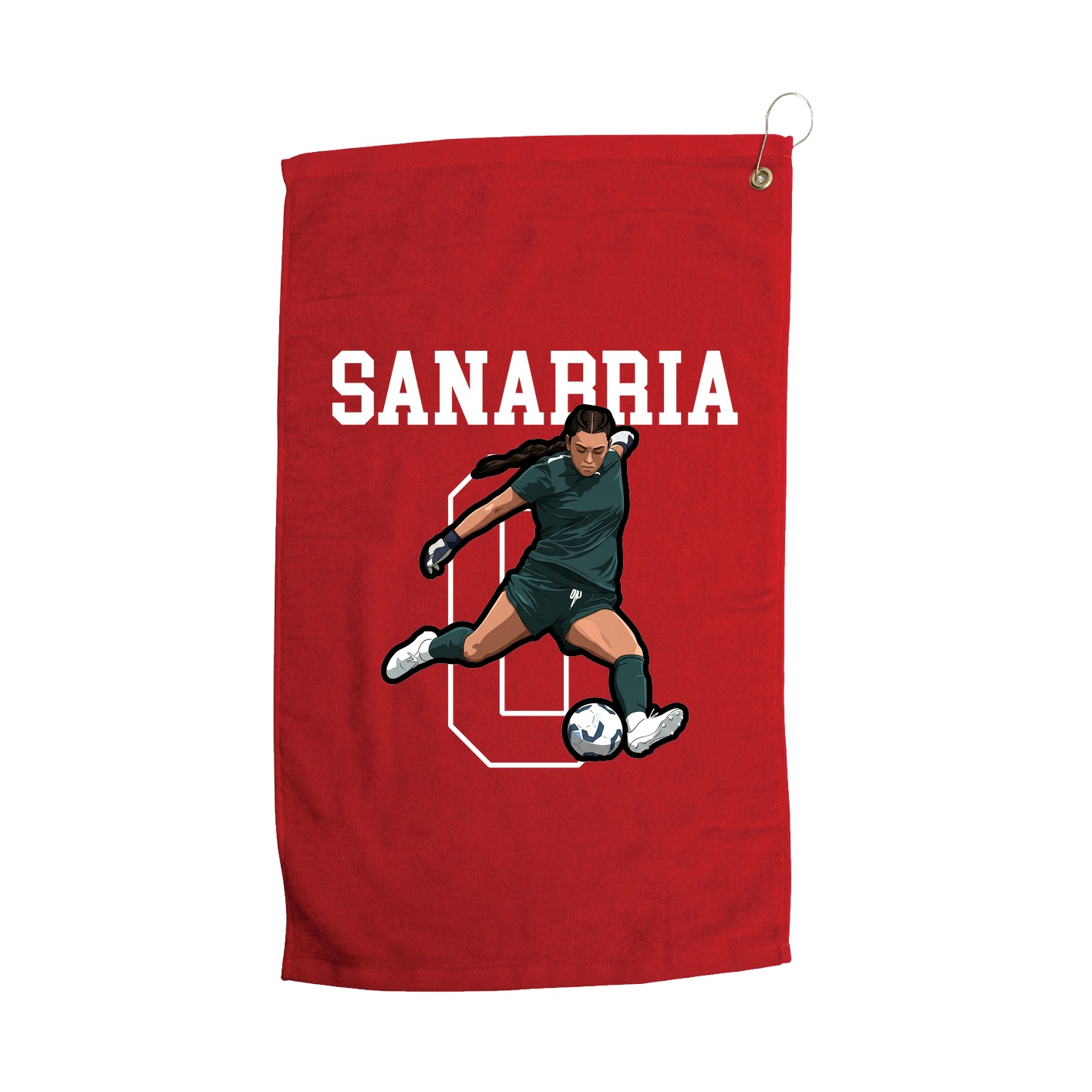 Golf Towel — Shirsey in Red