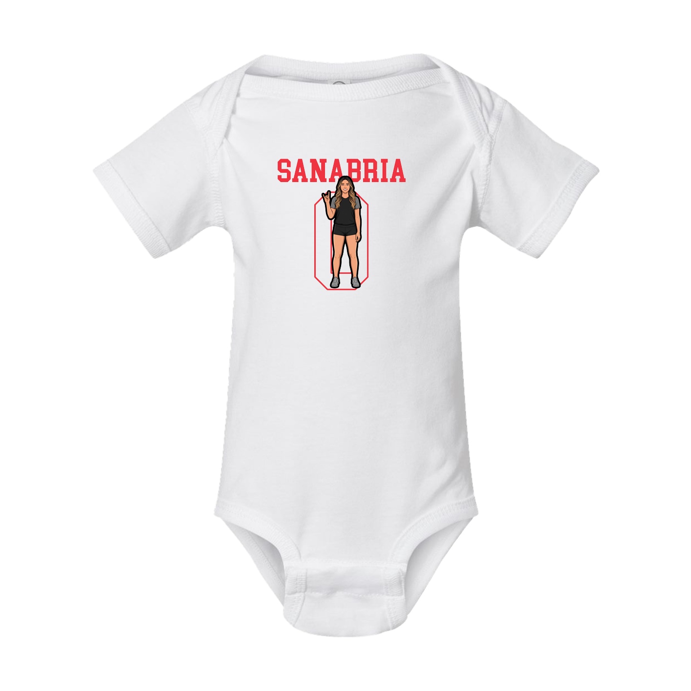 Baby Onesie — Shirsey in White