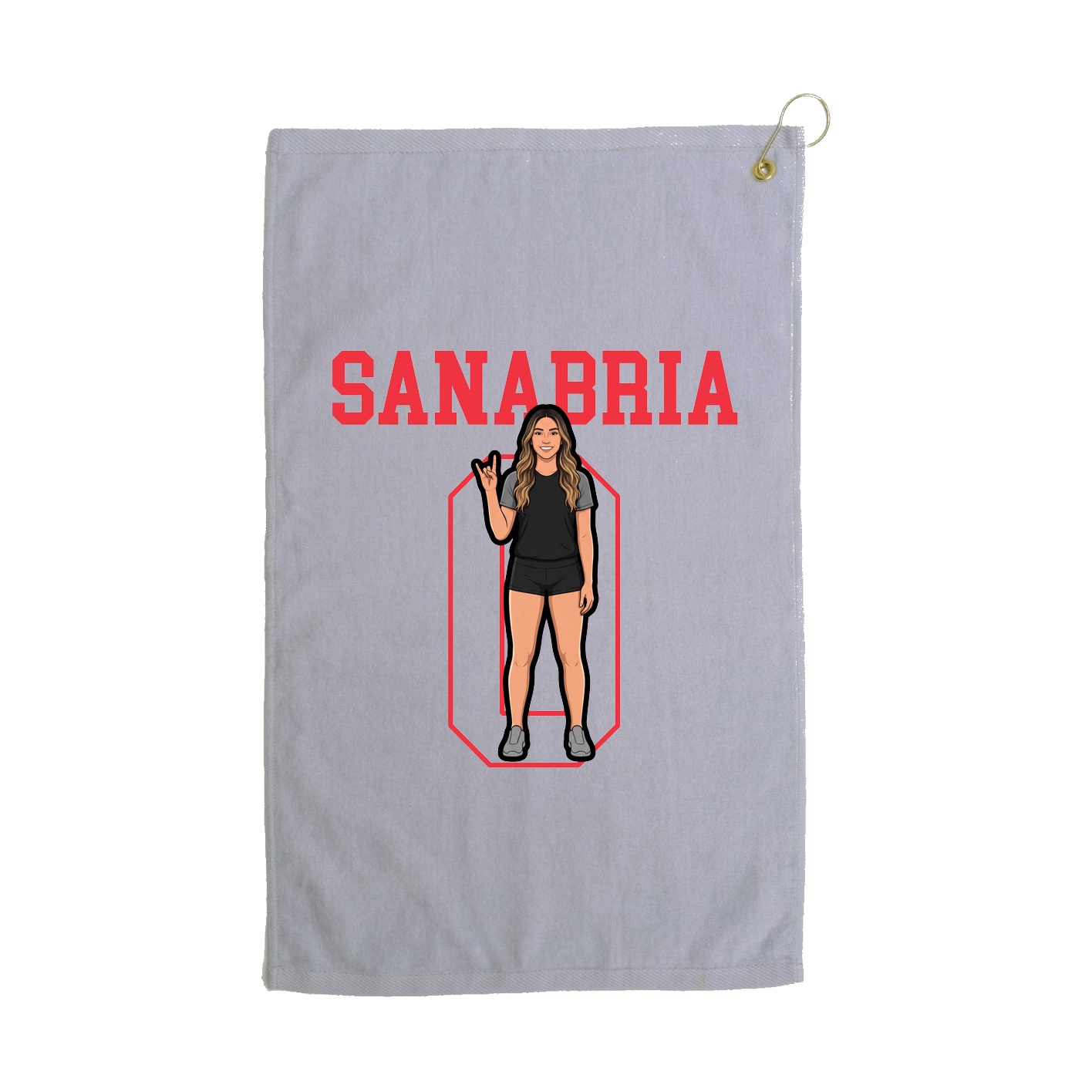 Golf Towel — Shirsey in Grey