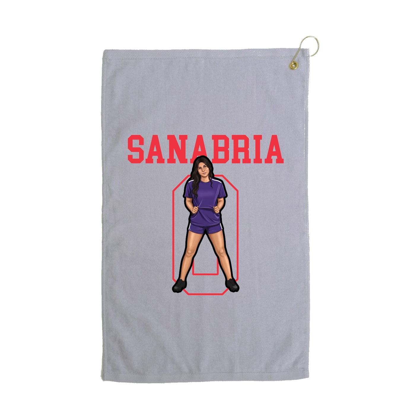 Golf Towel — Shirsey in Grey