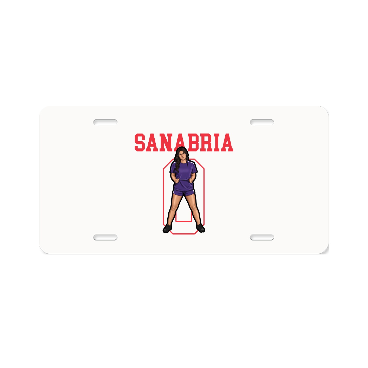 License Plate — Shirsey in Classic