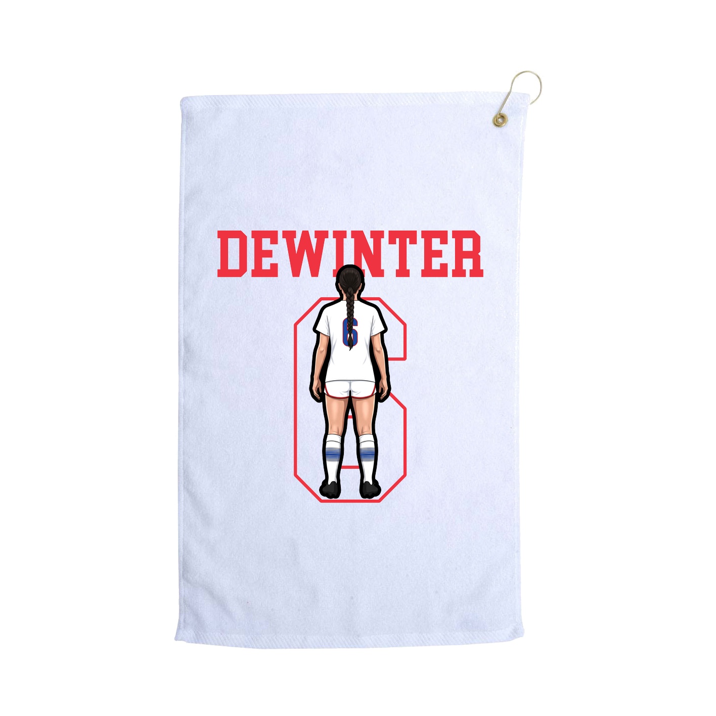 Golf Towel — Shirsey in White