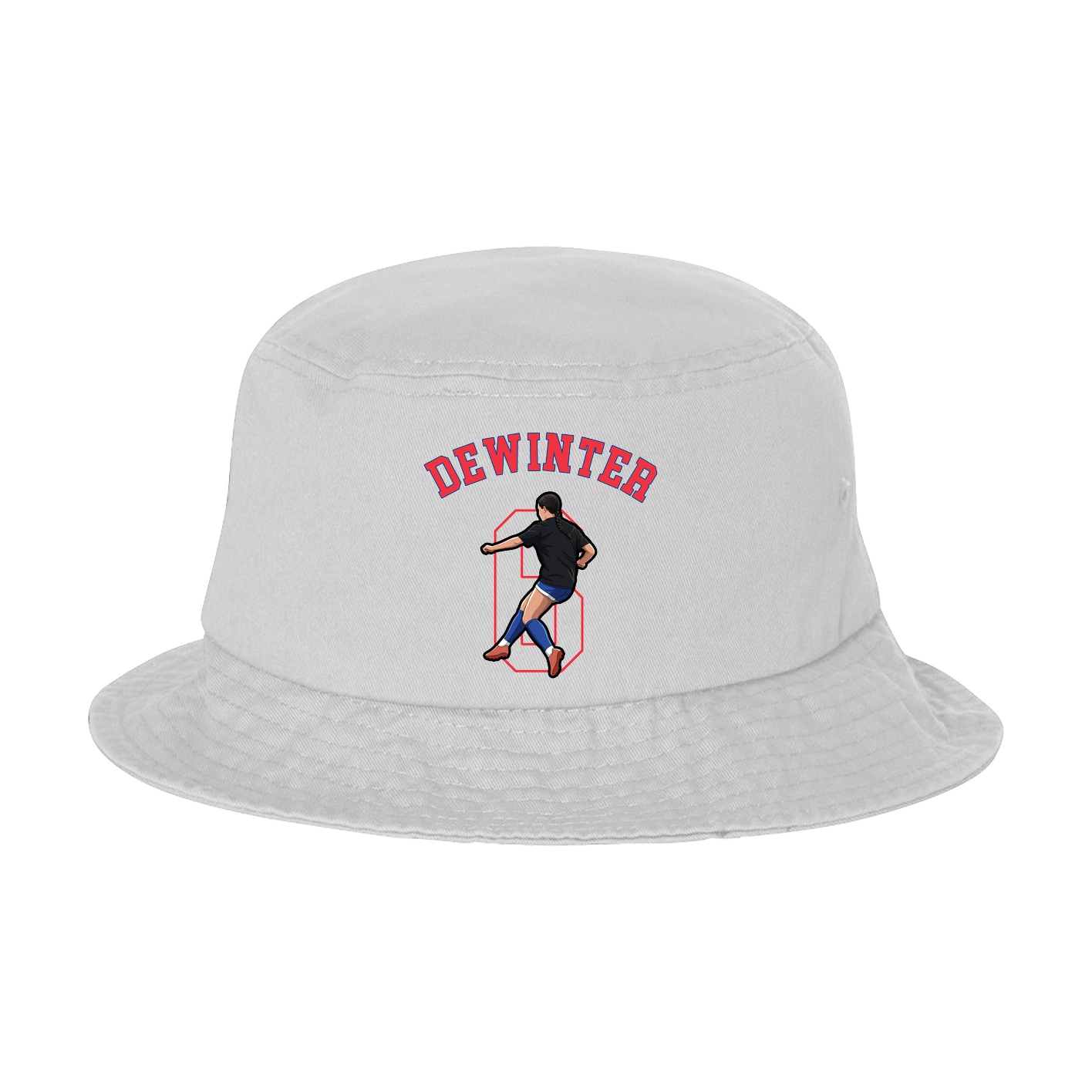 Bucket Cap — Shirsey Arch in White