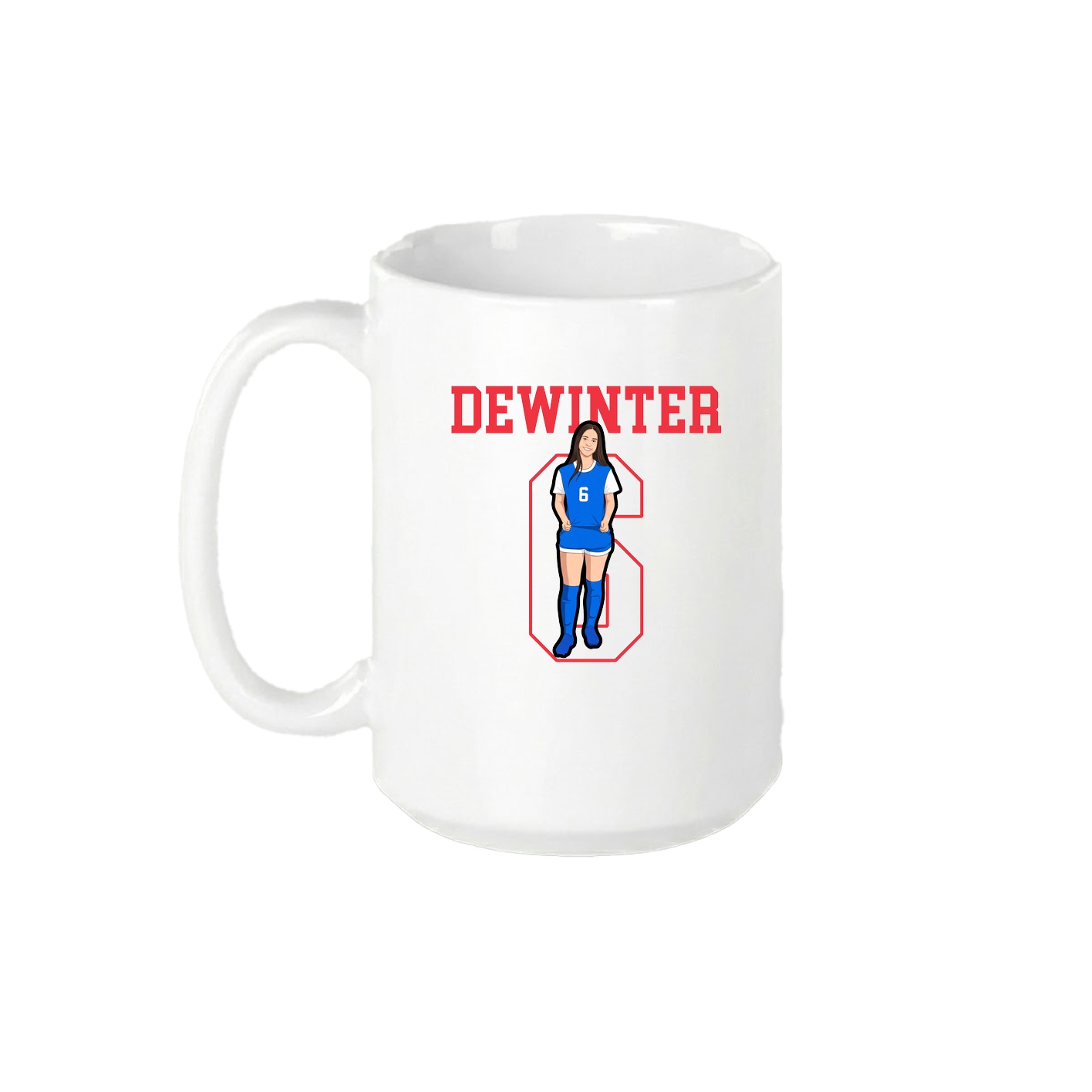 15oz Coffee Mug — Shirsey in White