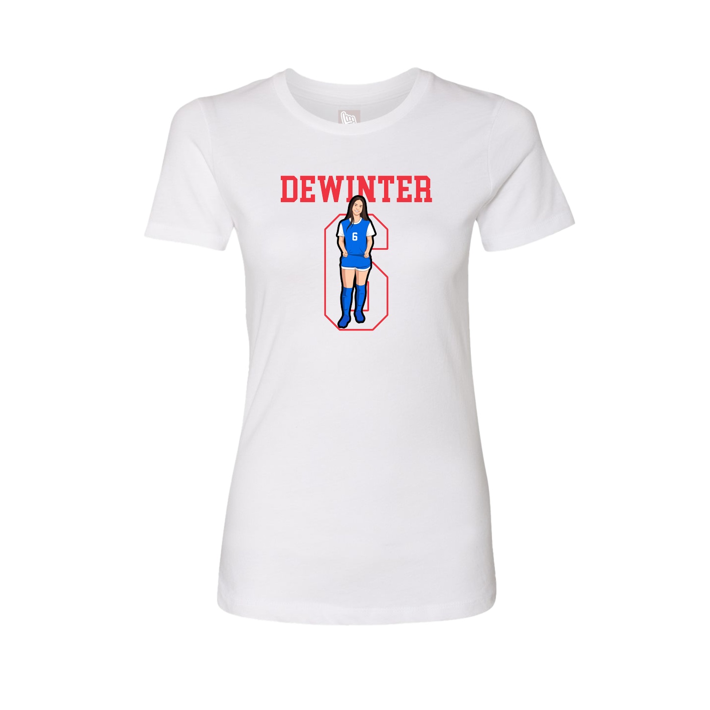 Fitted Women's Tee — Shirsey in White