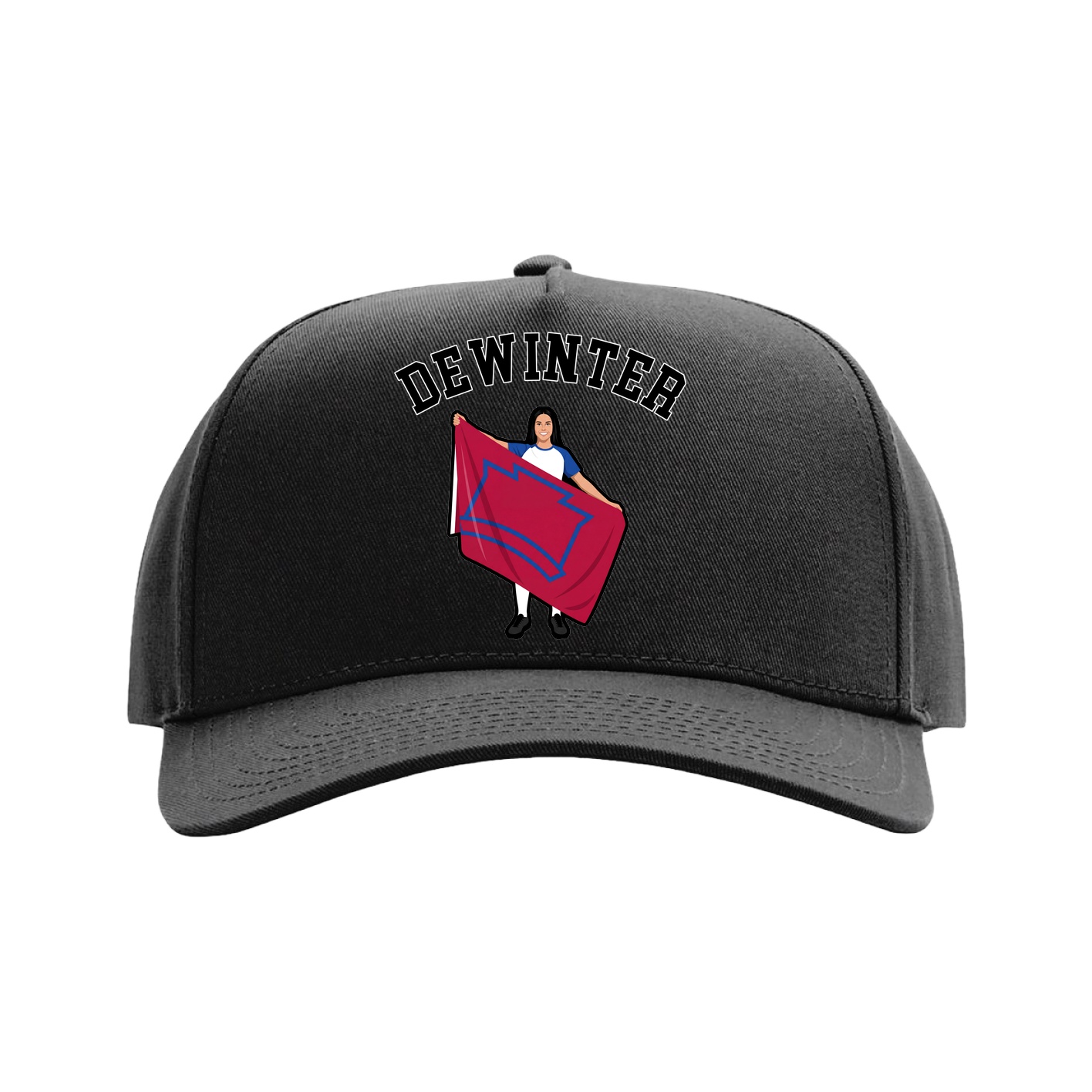 Full Fabric Five-Panel Champ Cap