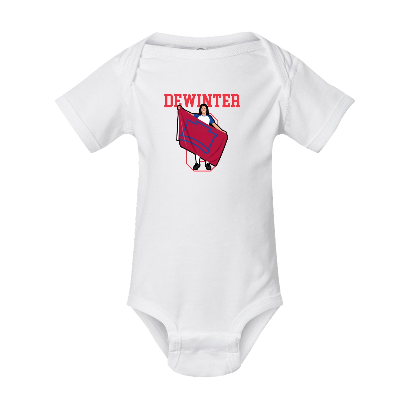 Baby Onesie — Shirsey in White