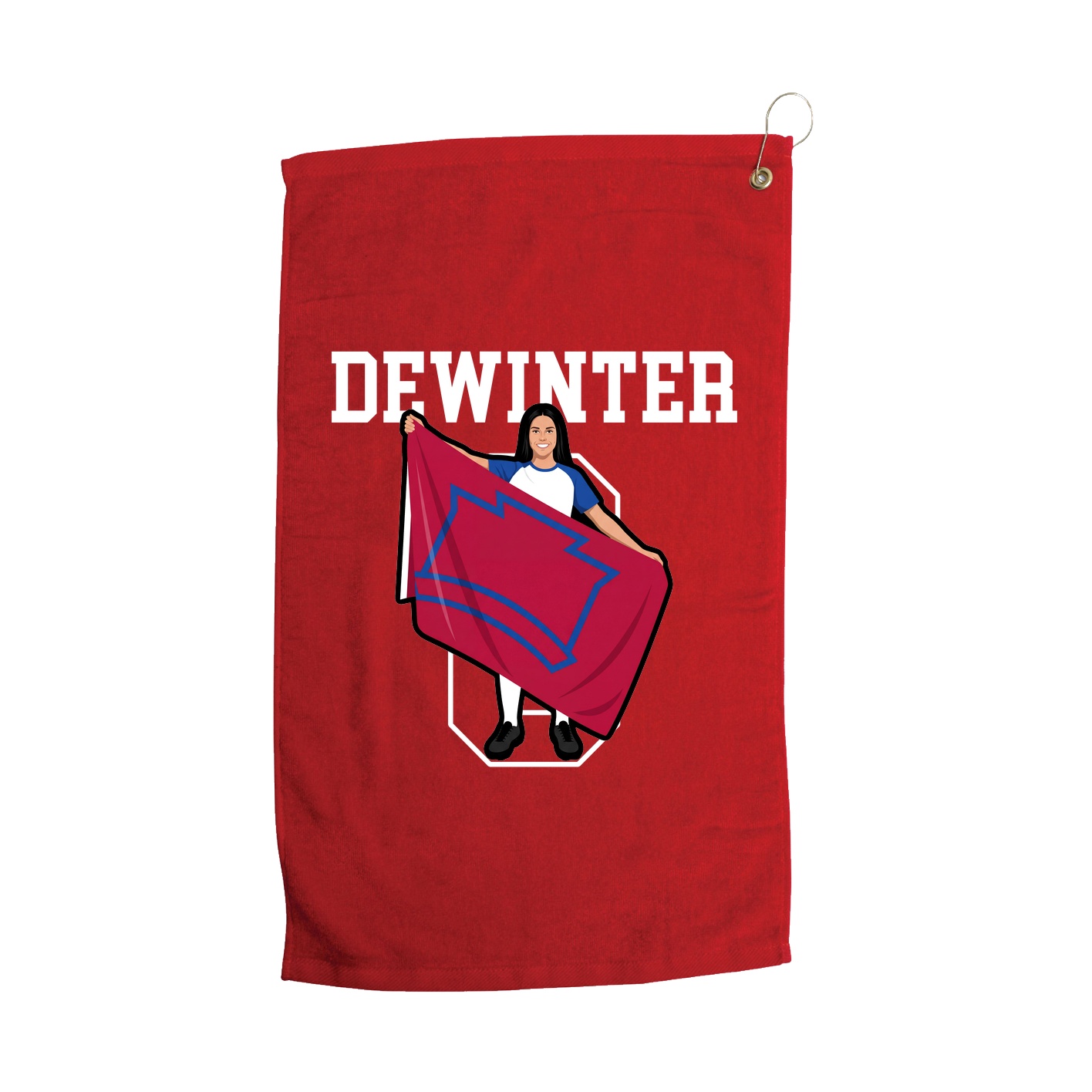 Golf Towel — Shirsey in Red