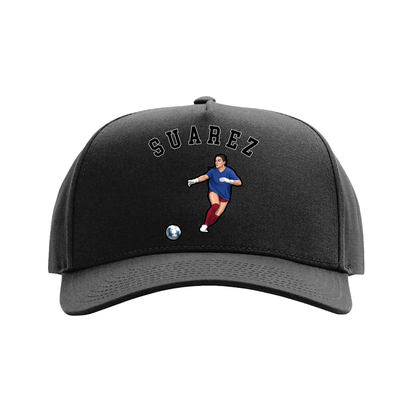 Full Fabric Five-Panel Champ Cap