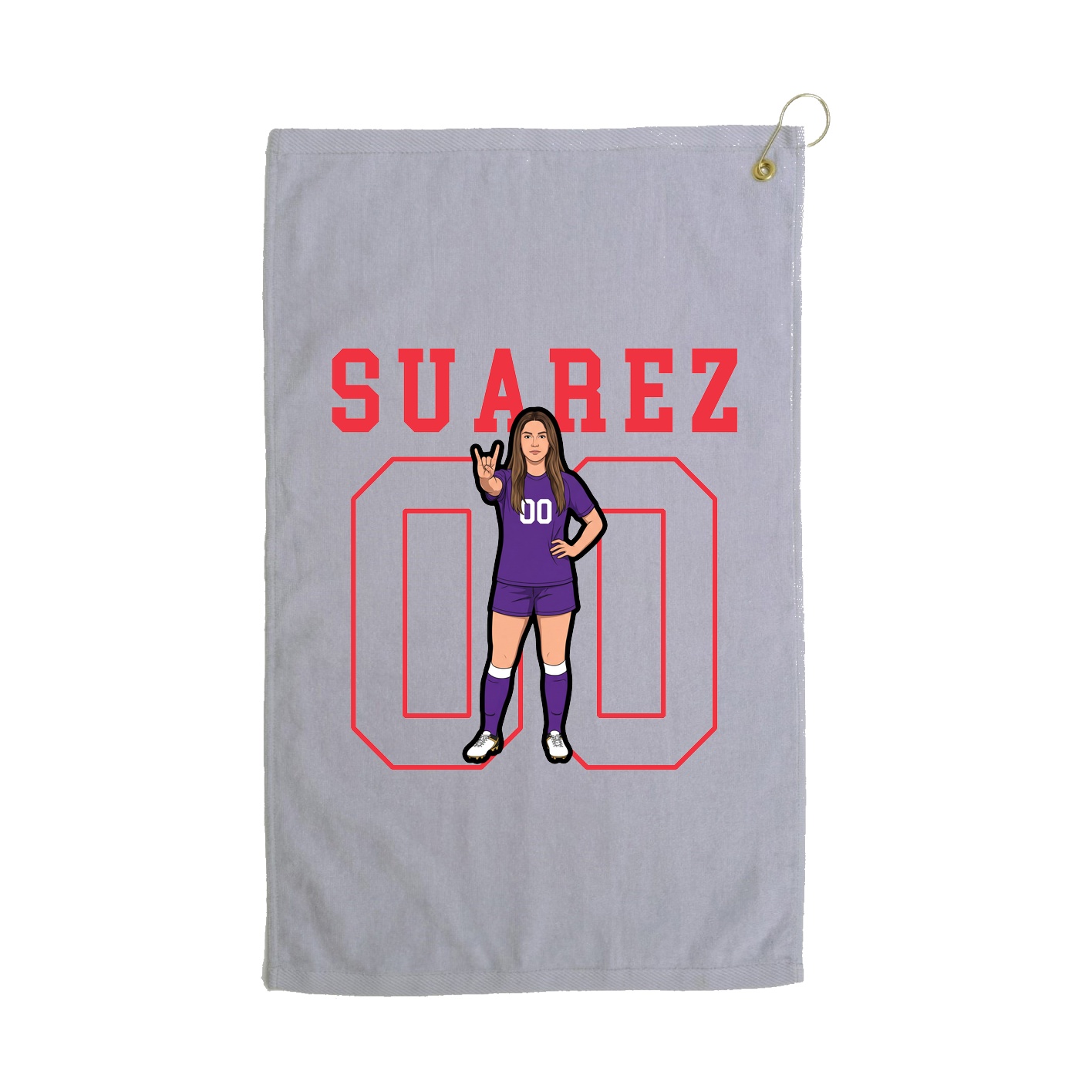 Golf Towel — Shirsey in Grey