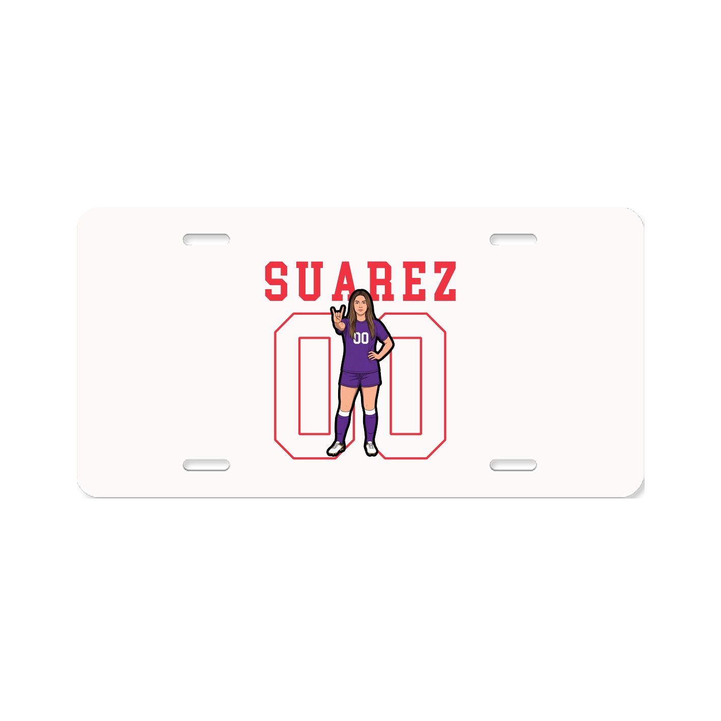 License Plate — Shirsey in Classic