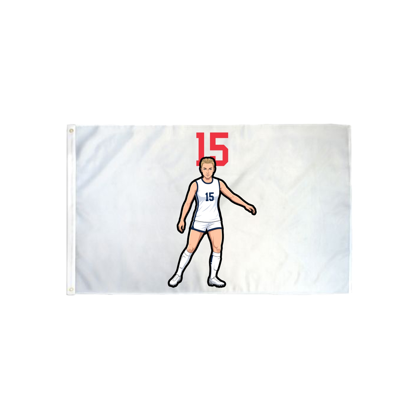 3x5 Flag — Number Top in Classic