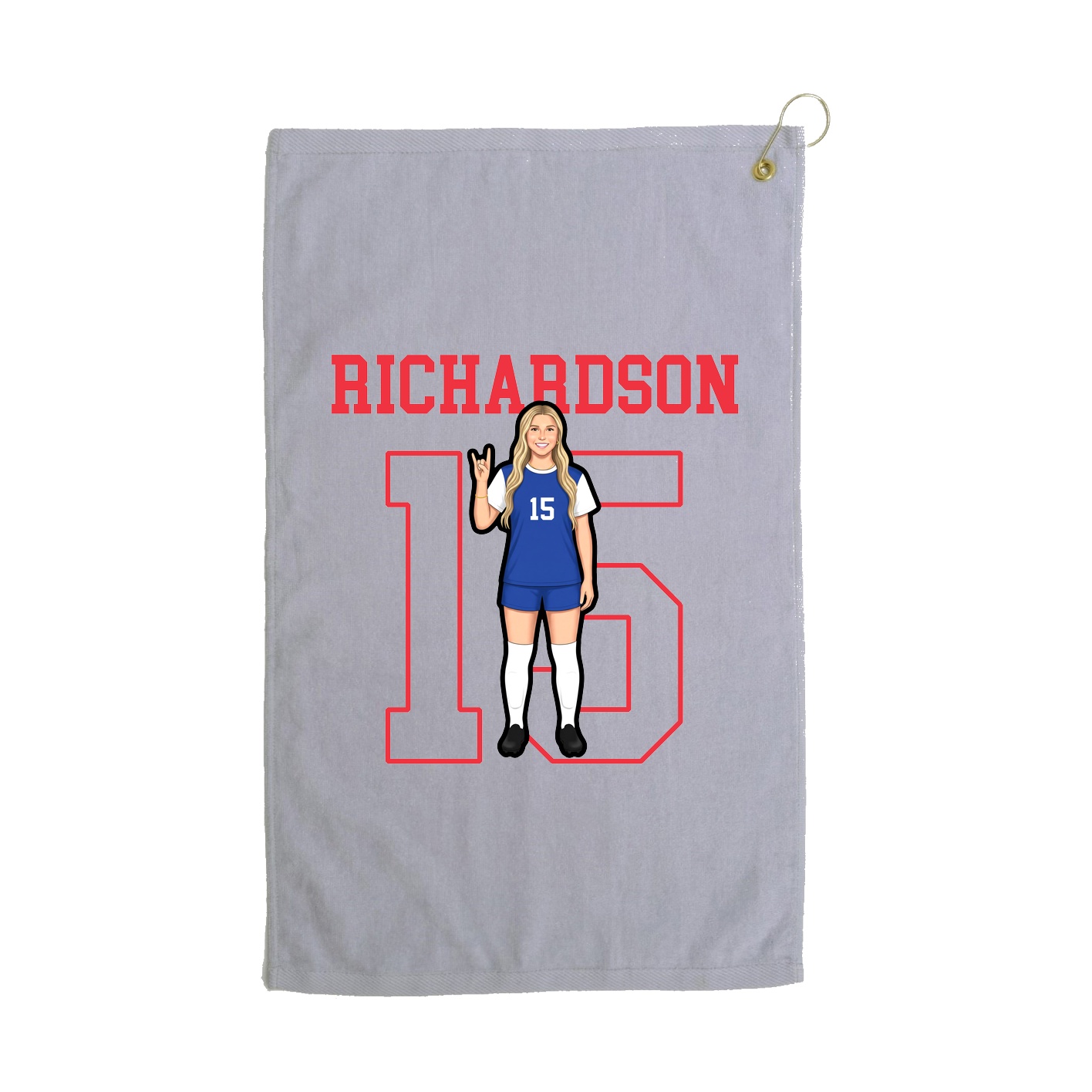 Golf Towel — Shirsey in Grey