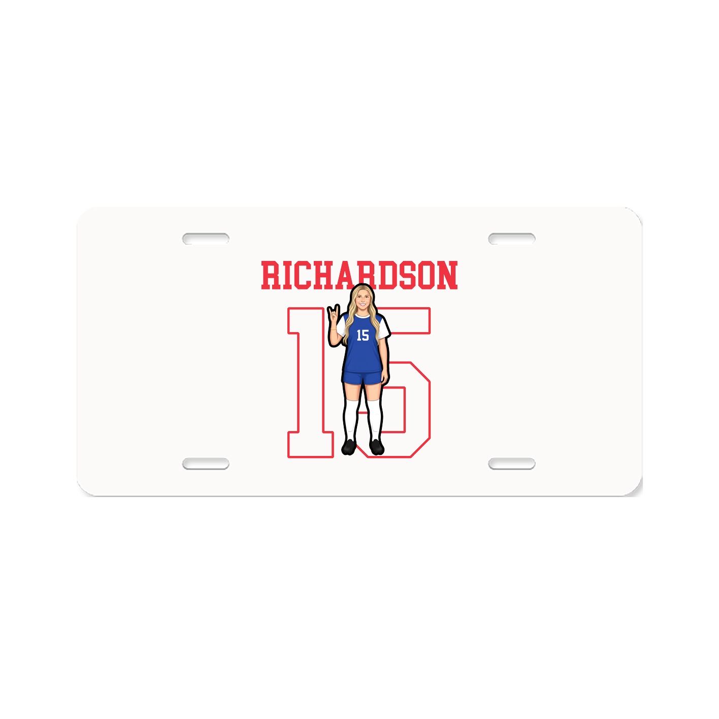License Plate — Shirsey in Classic