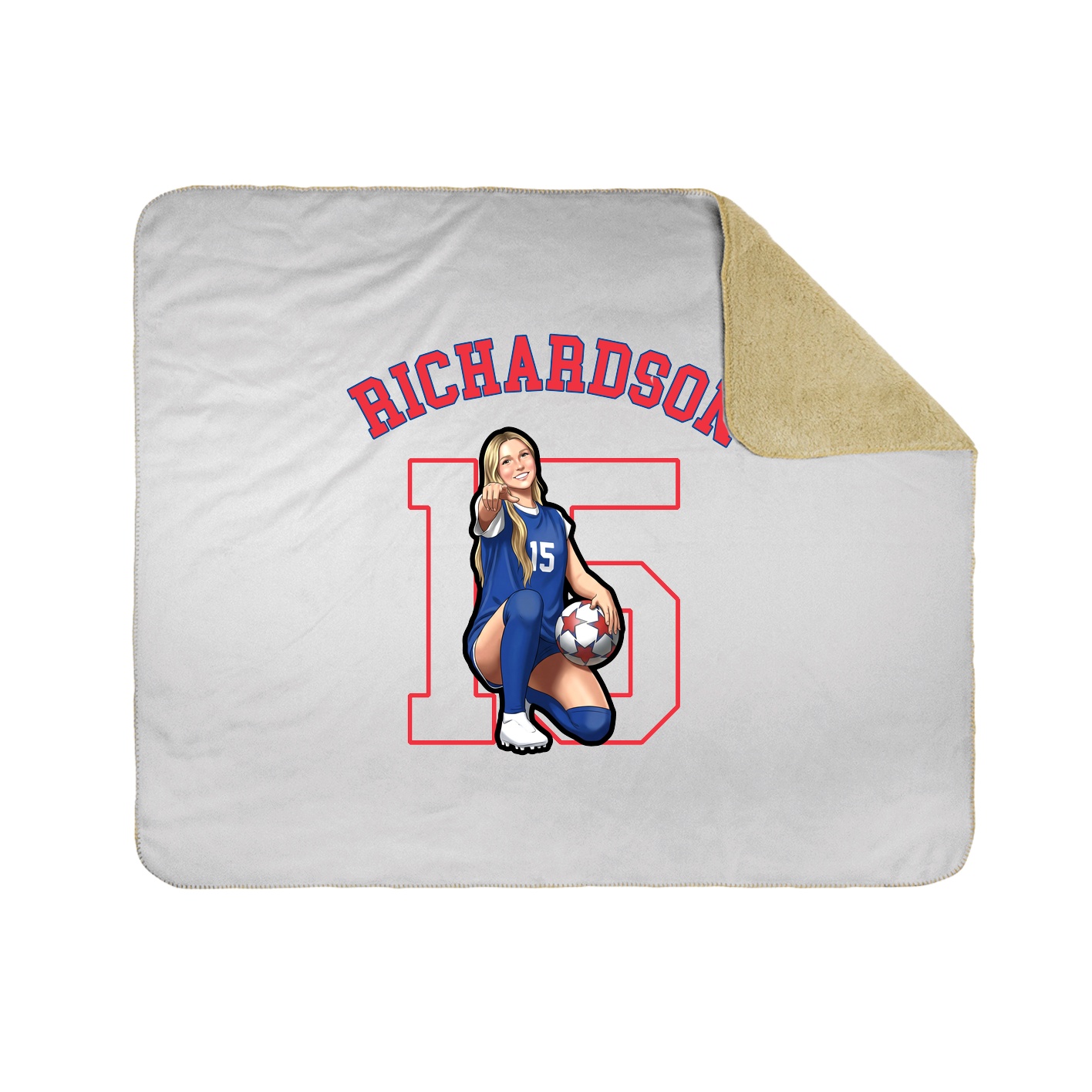Throw Blanket — Shirsey Arch in White