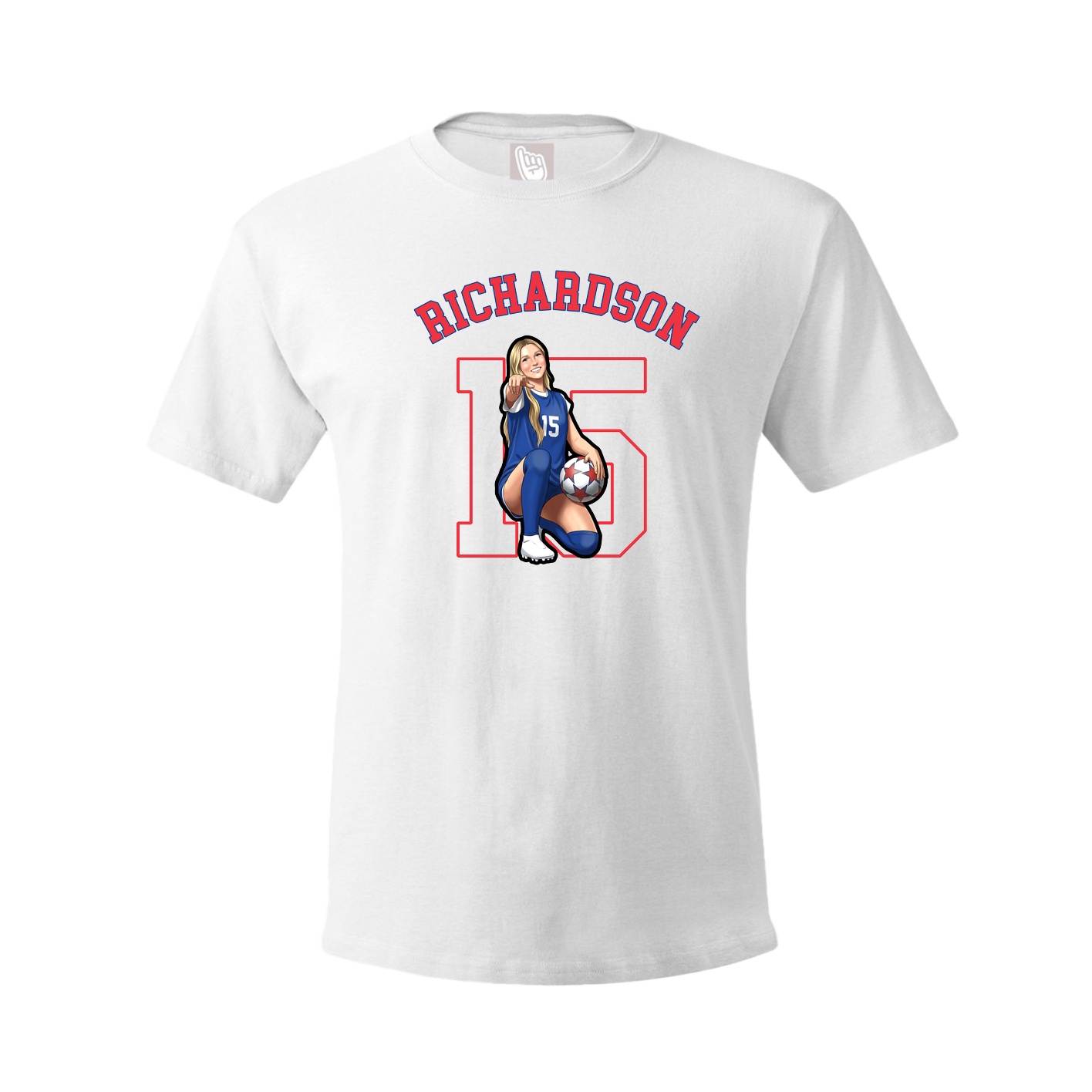 Tee — Shirsey Arch in White