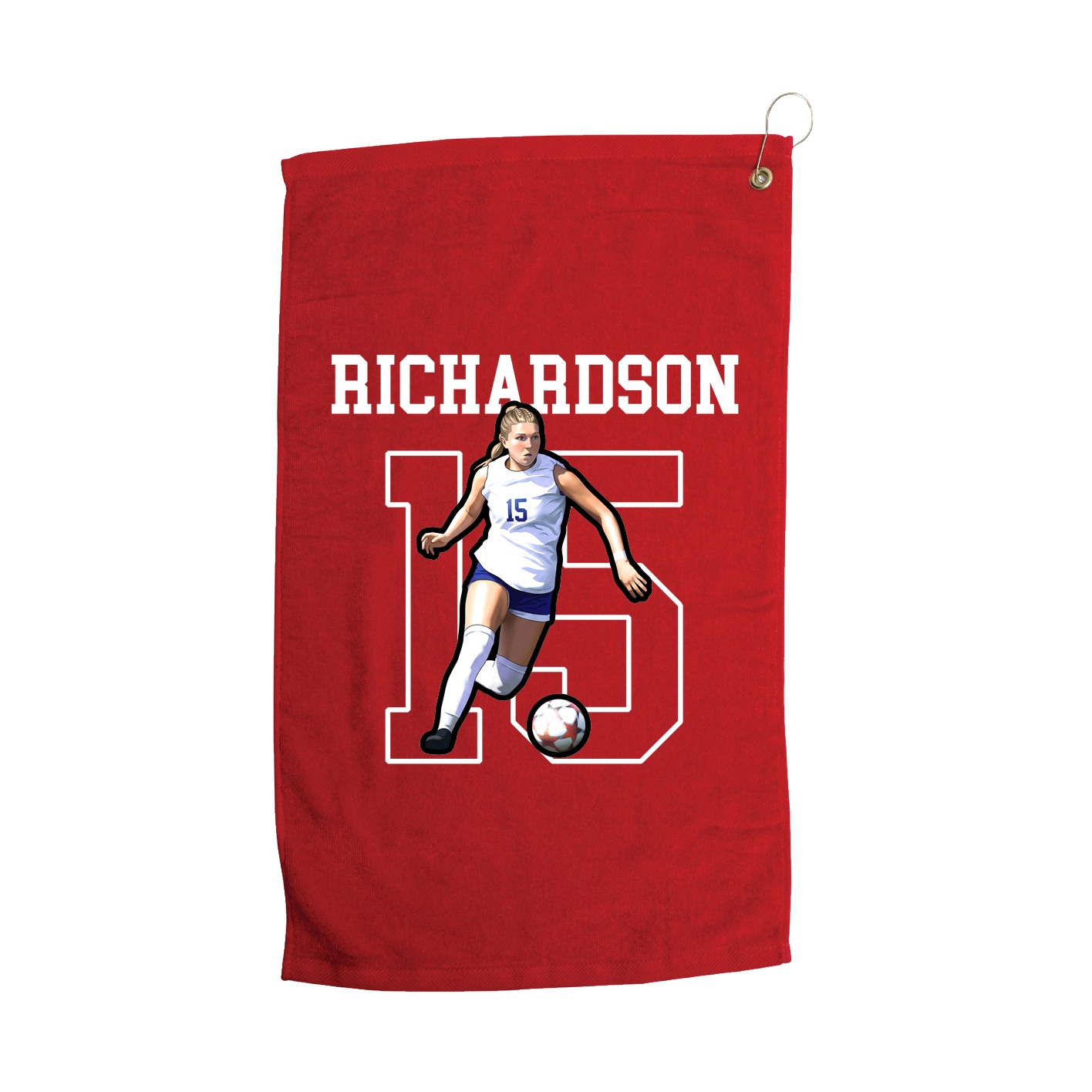 Golf Towel — Shirsey in Red