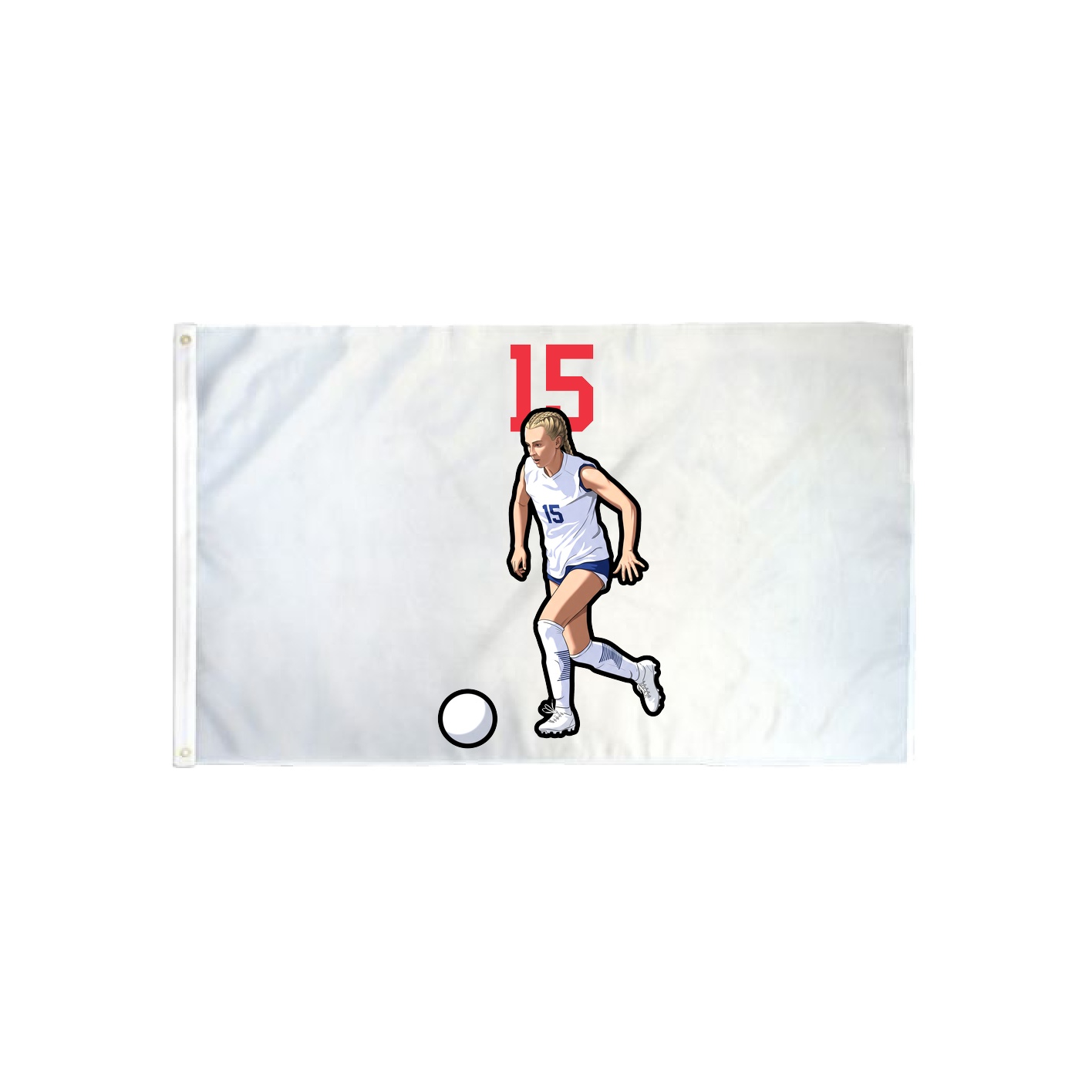 3x5 Flag — Number Top in Classic