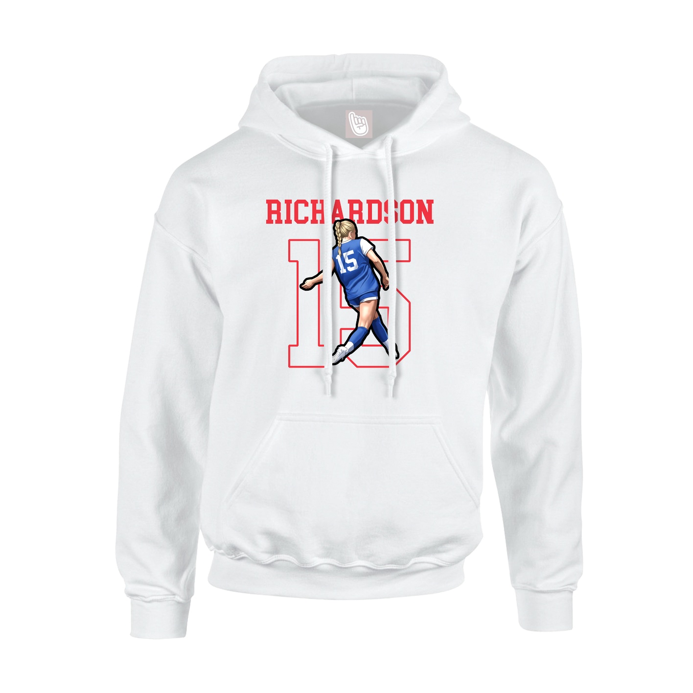 Youth Hoodie — Shirsey in White