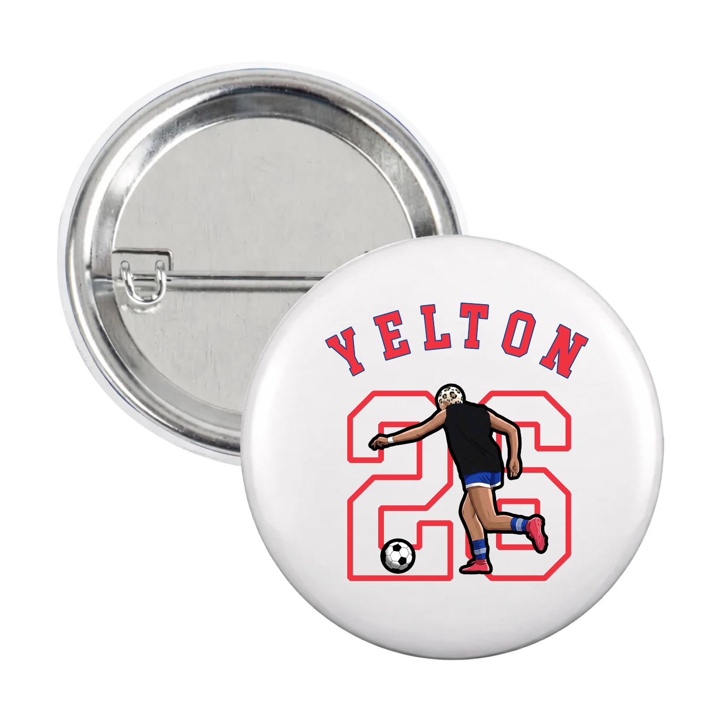 Game Day Button — Shirsey Arch in White