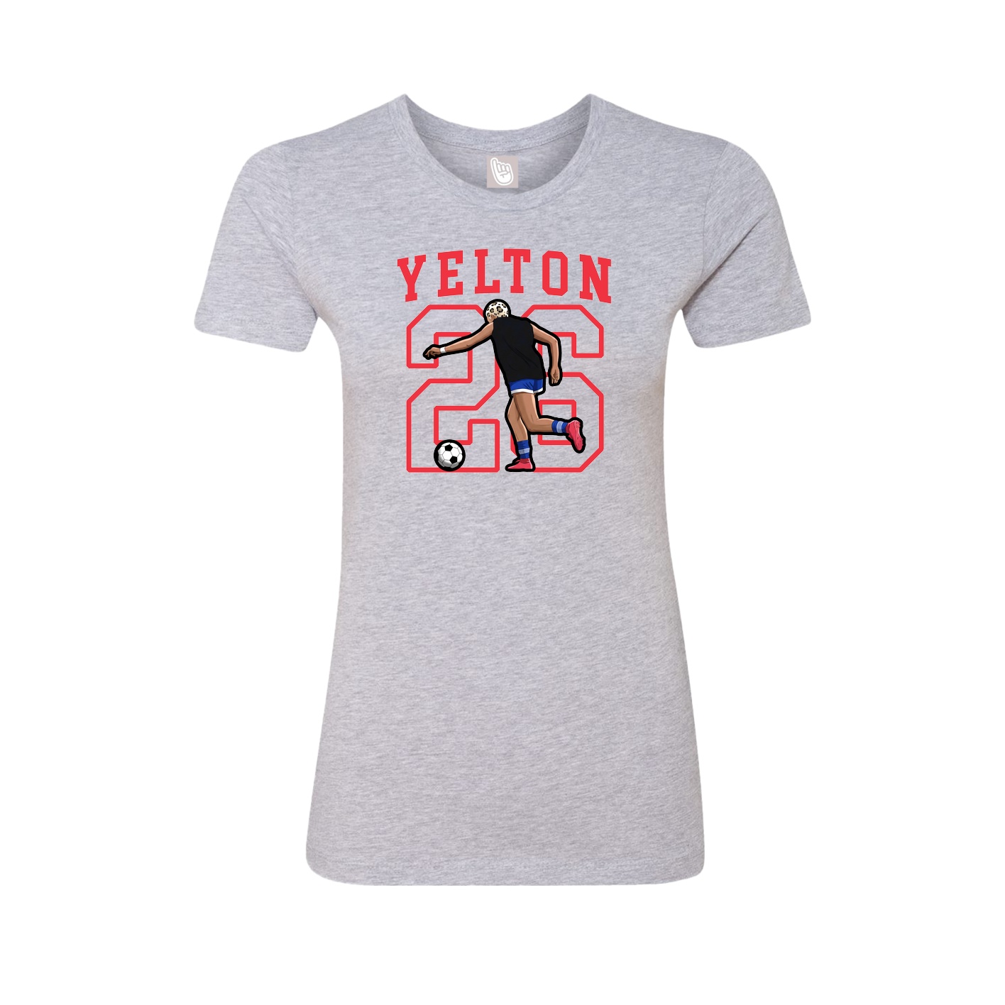 Fitted Women's Tee — Shirsey in Grey