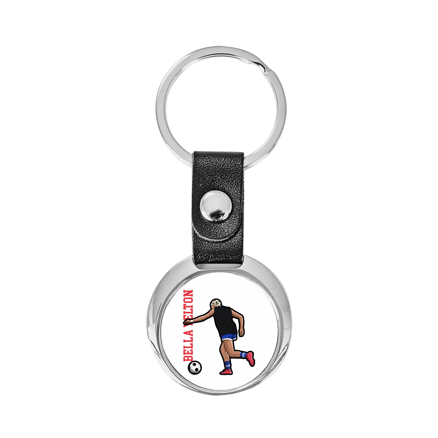 Key Chain — Name Vertical in Classic