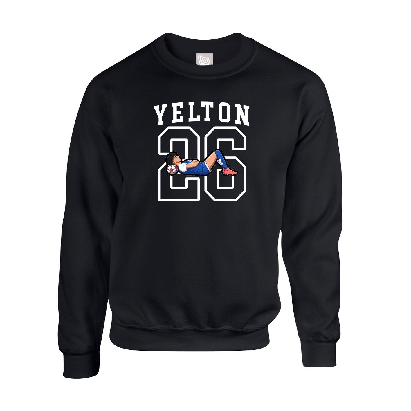 Fleece Crew — Shirsey in Black