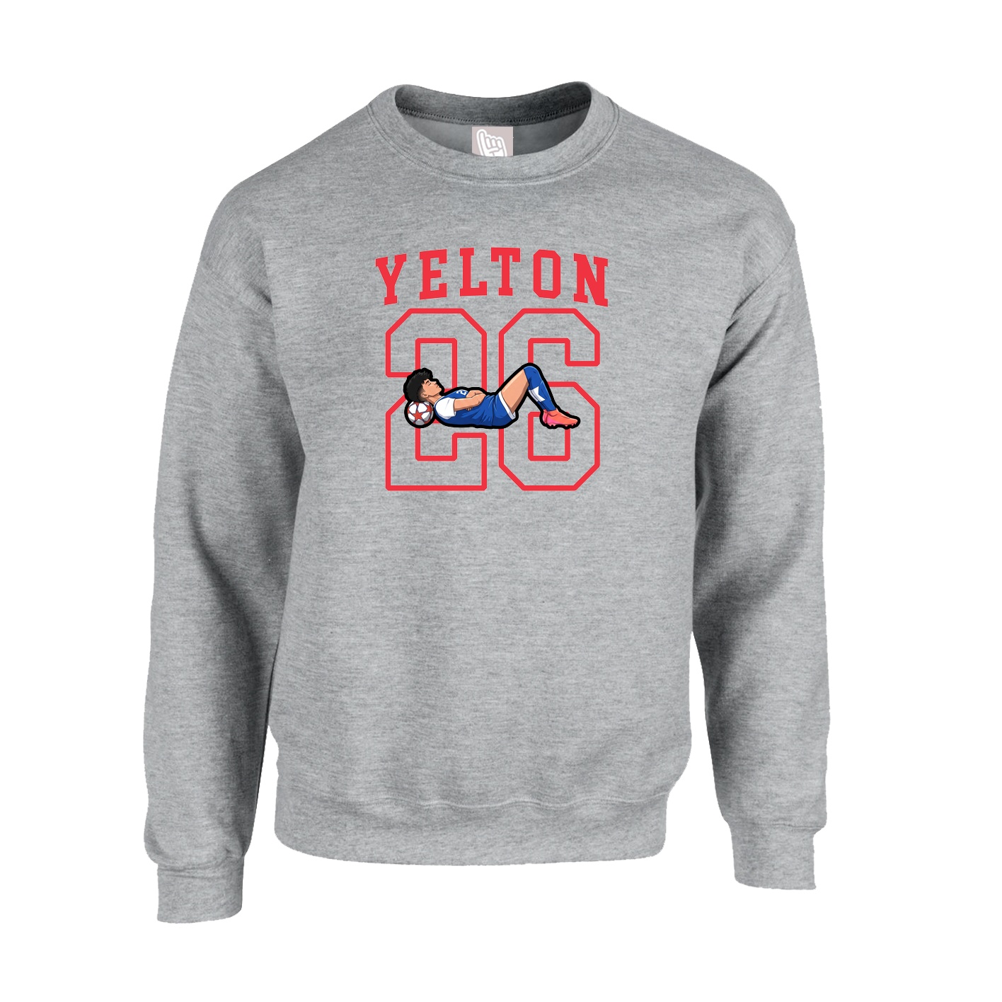 Fleece Crew — Shirsey in Grey