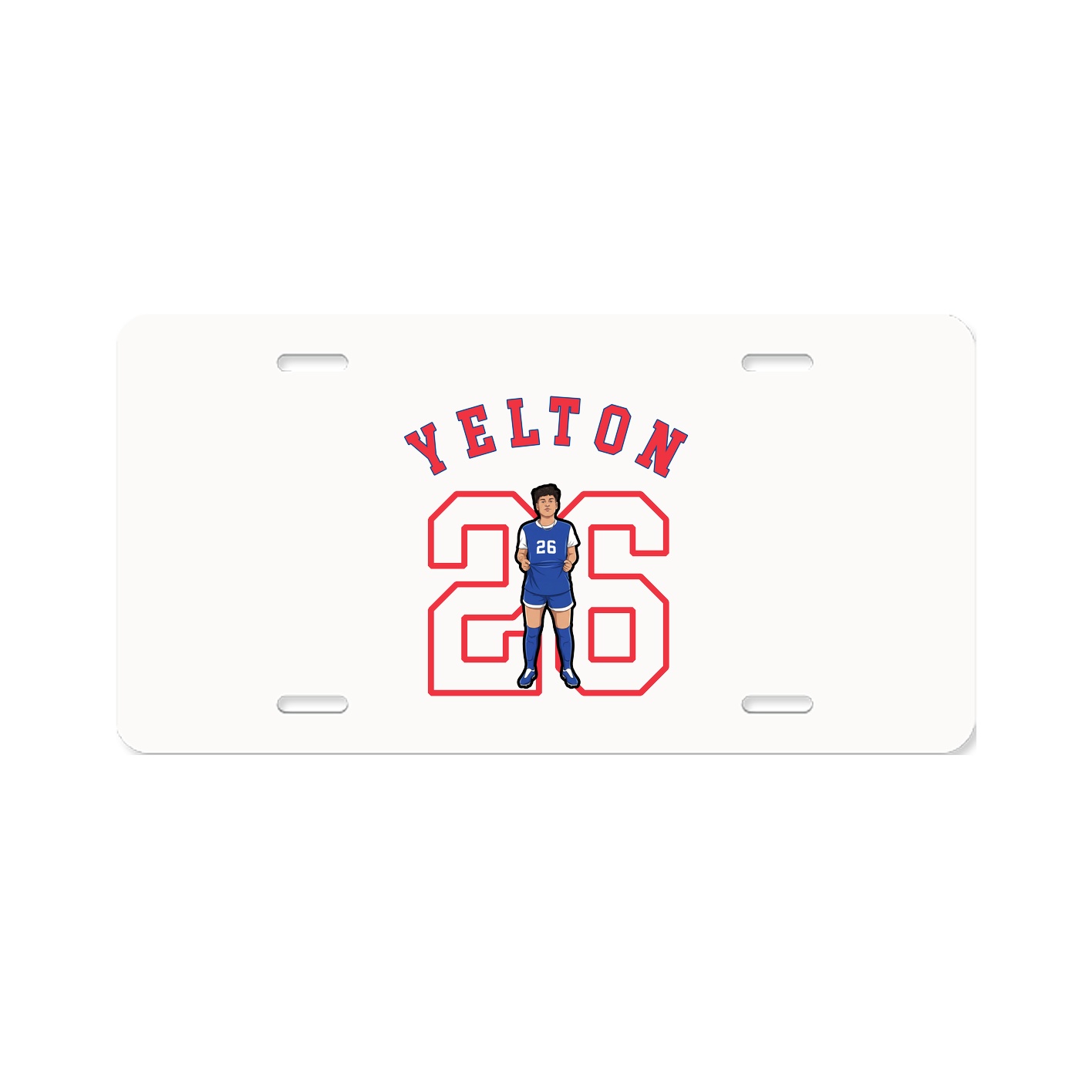License Plate — Shirsey Arch in Classic
