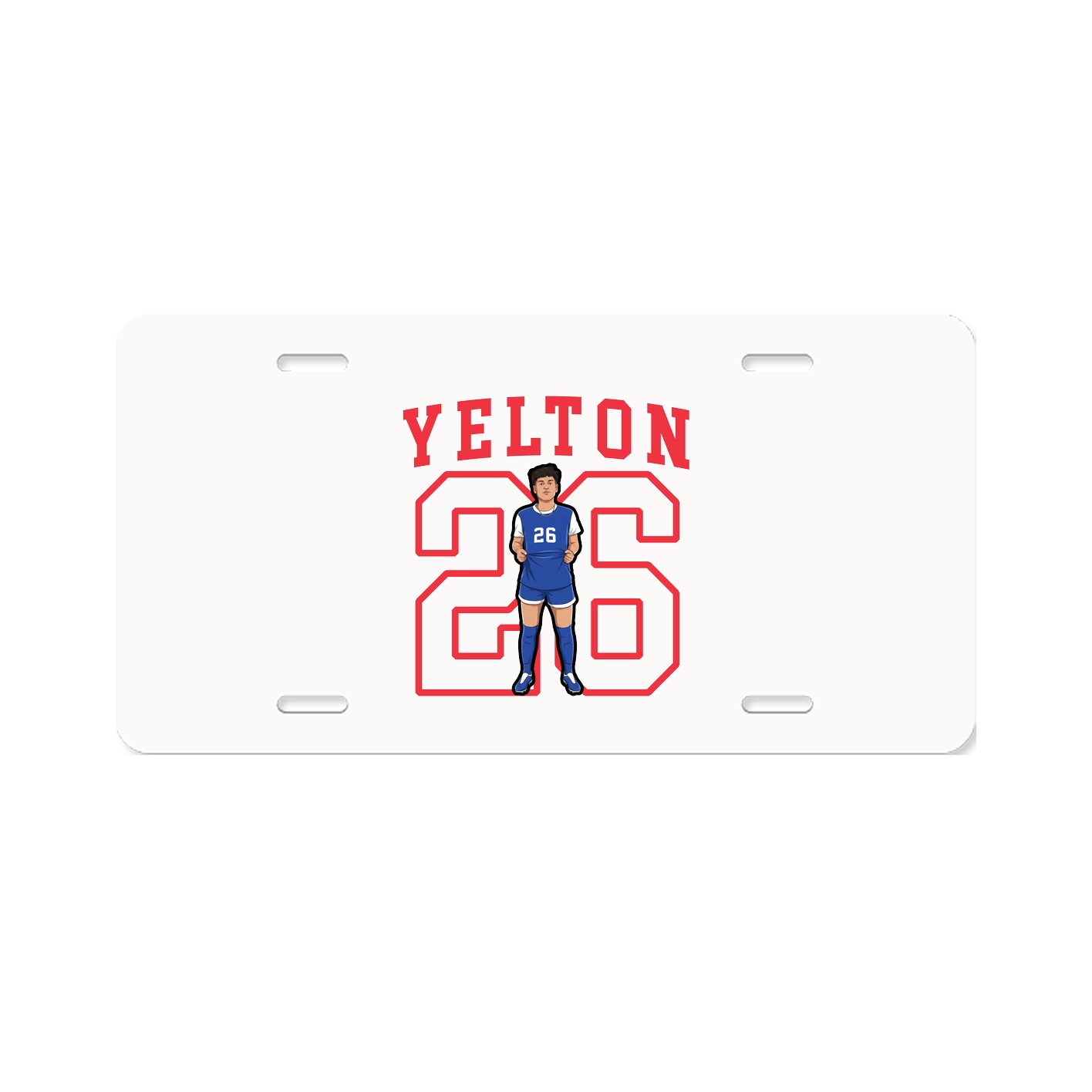 Aluminum License Plate