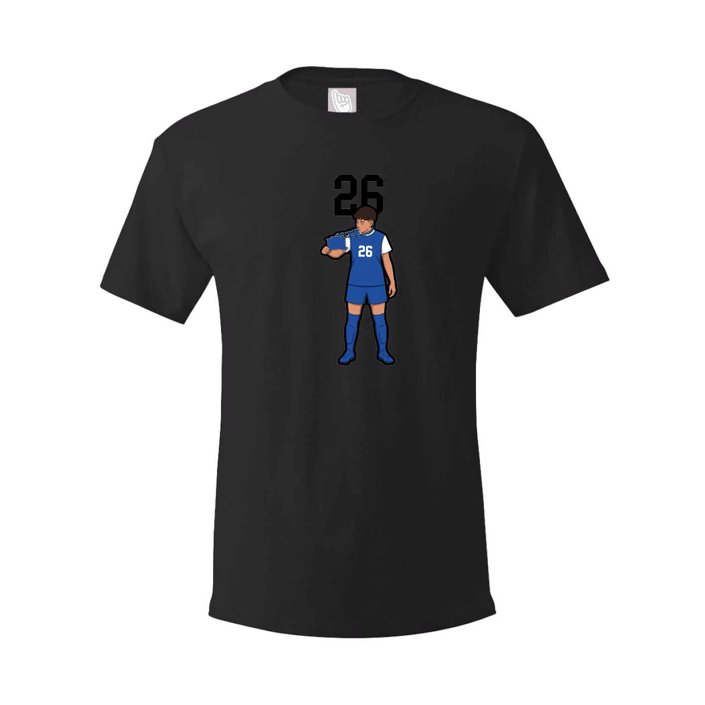 Tee — Number Top in Black