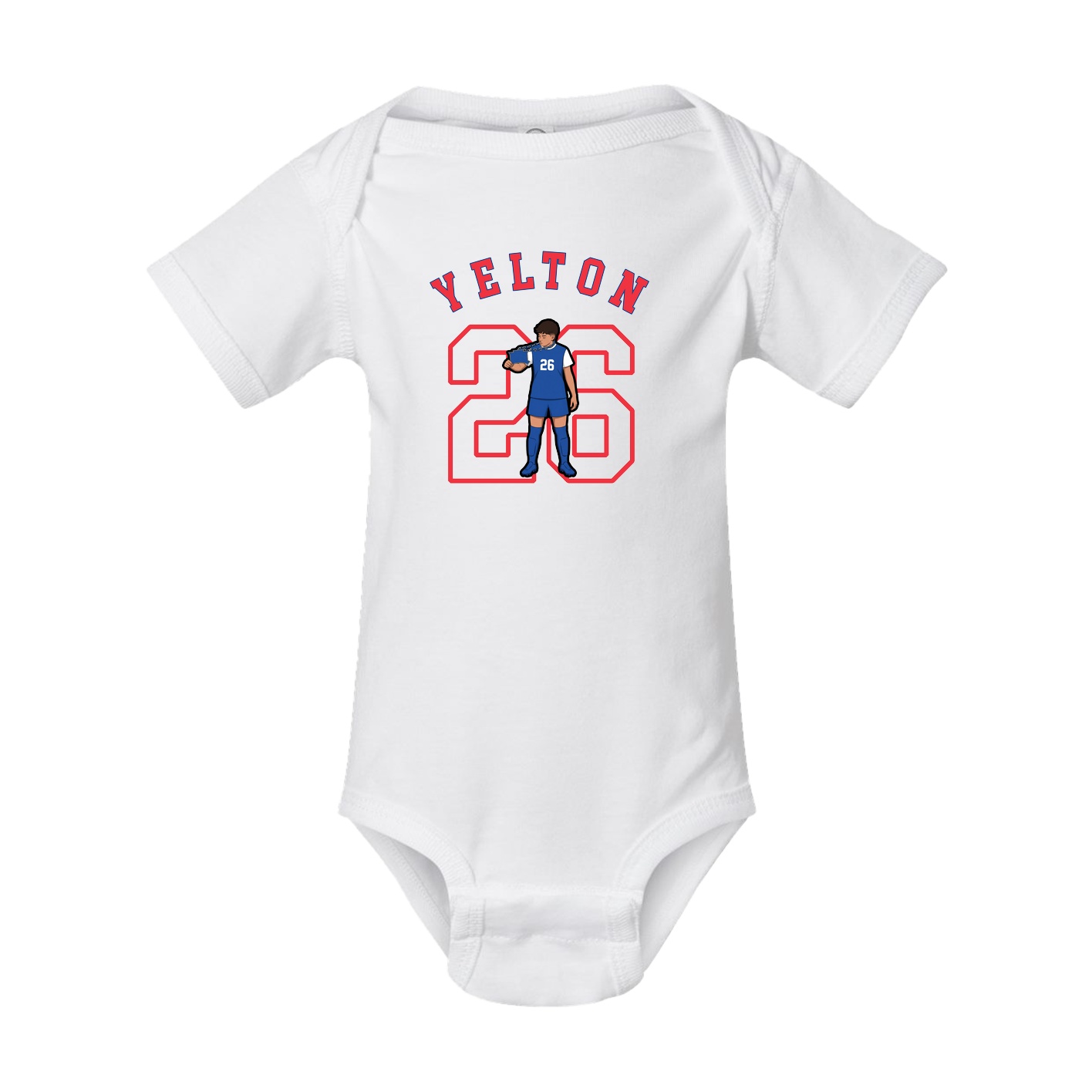 Baby Onesie — Shirsey Arch in White