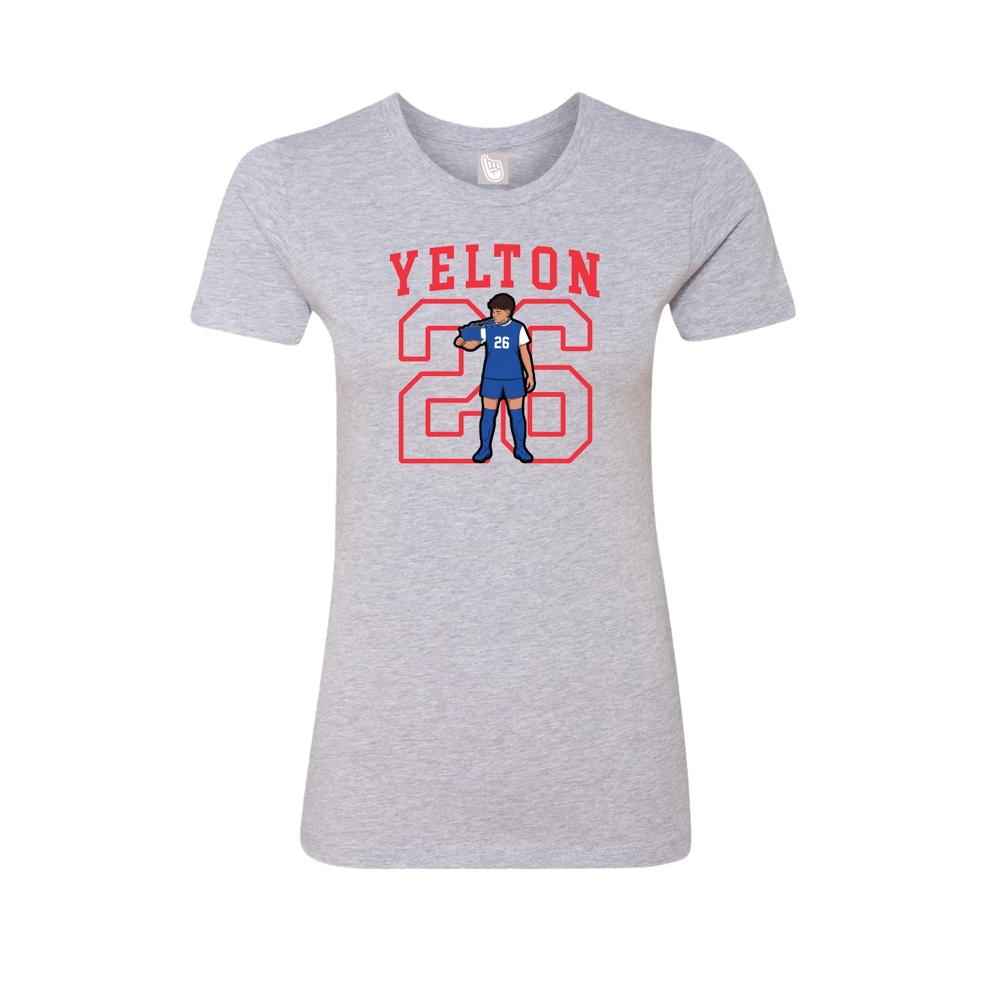 Womens Tee — Shirsey in Grey