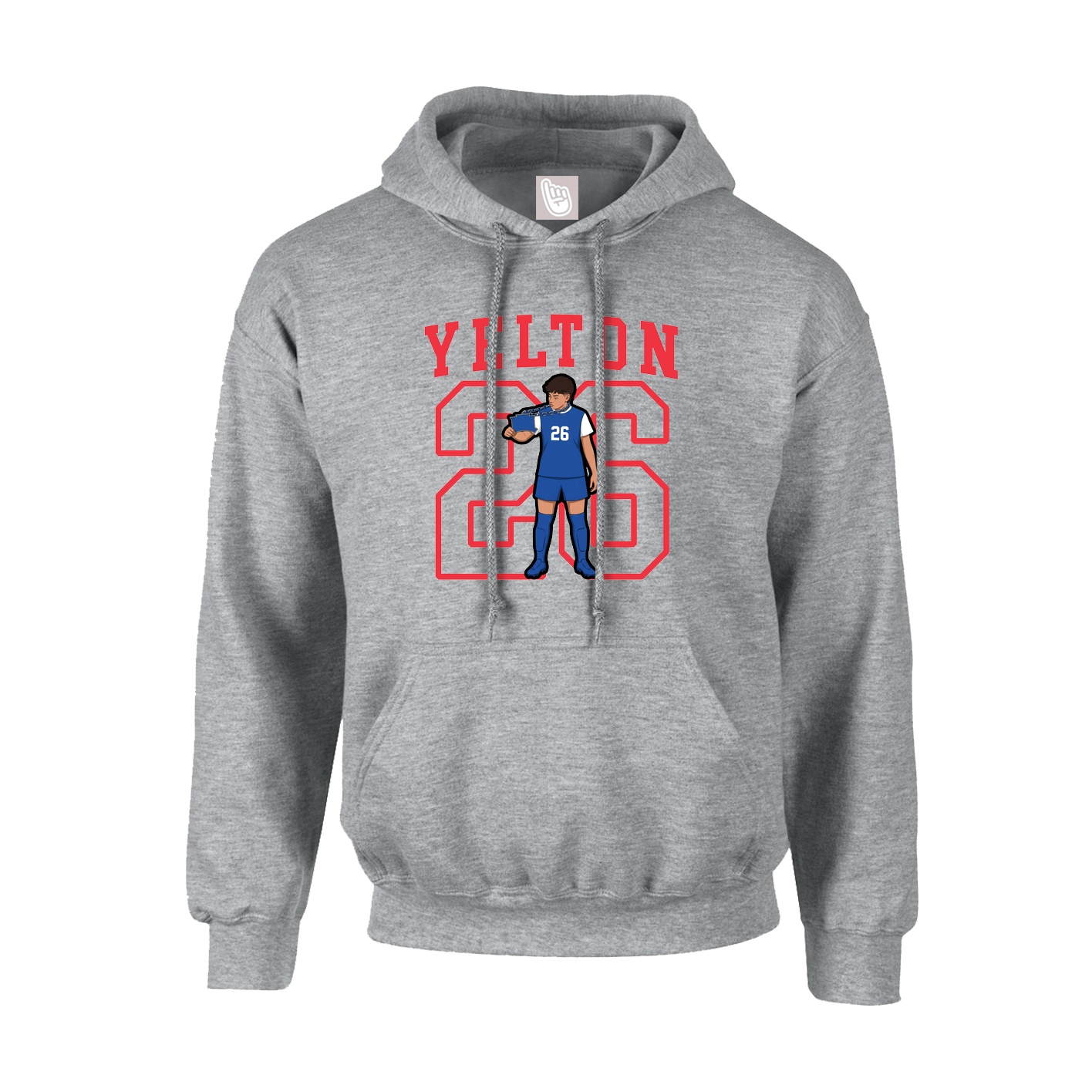 Hoodie — Shirsey in Grey